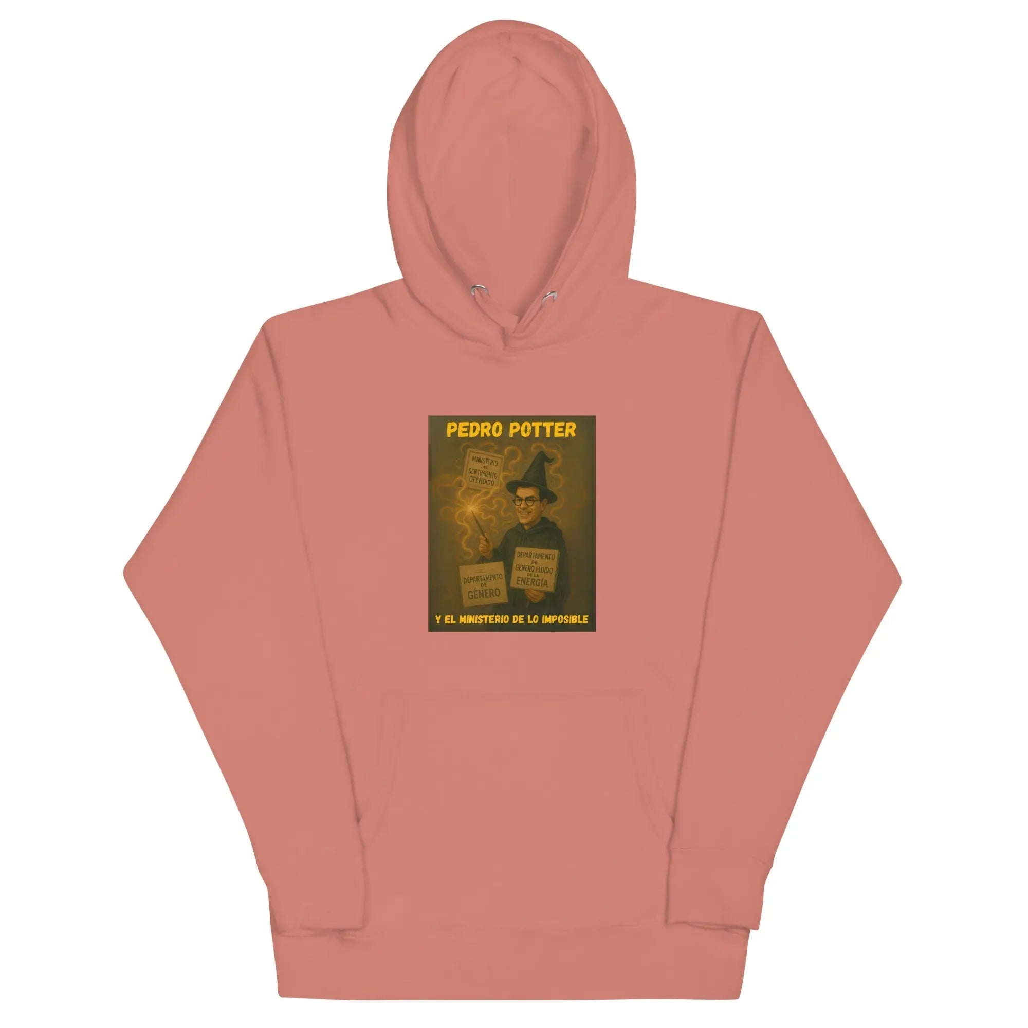 Comprar Sudadera "Pedro Potter y el Ministerio de lo imposible" Bandera España La Flamenca de Borgoña Patricia Muñoz VOX