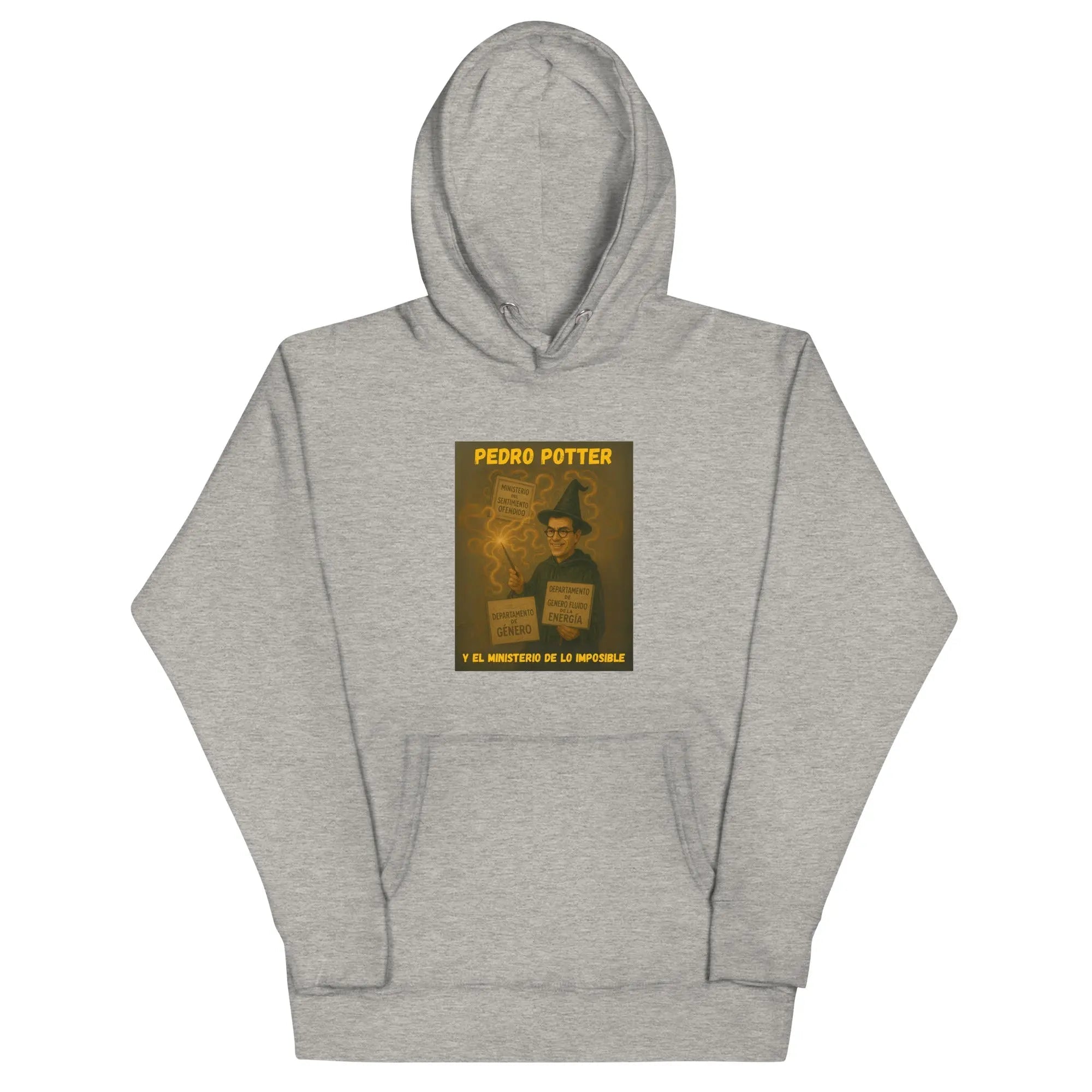 Comprar Sudadera "Pedro Potter y el Ministerio de lo imposible" Bandera España La Flamenca de Borgoña Patricia Muñoz VOX