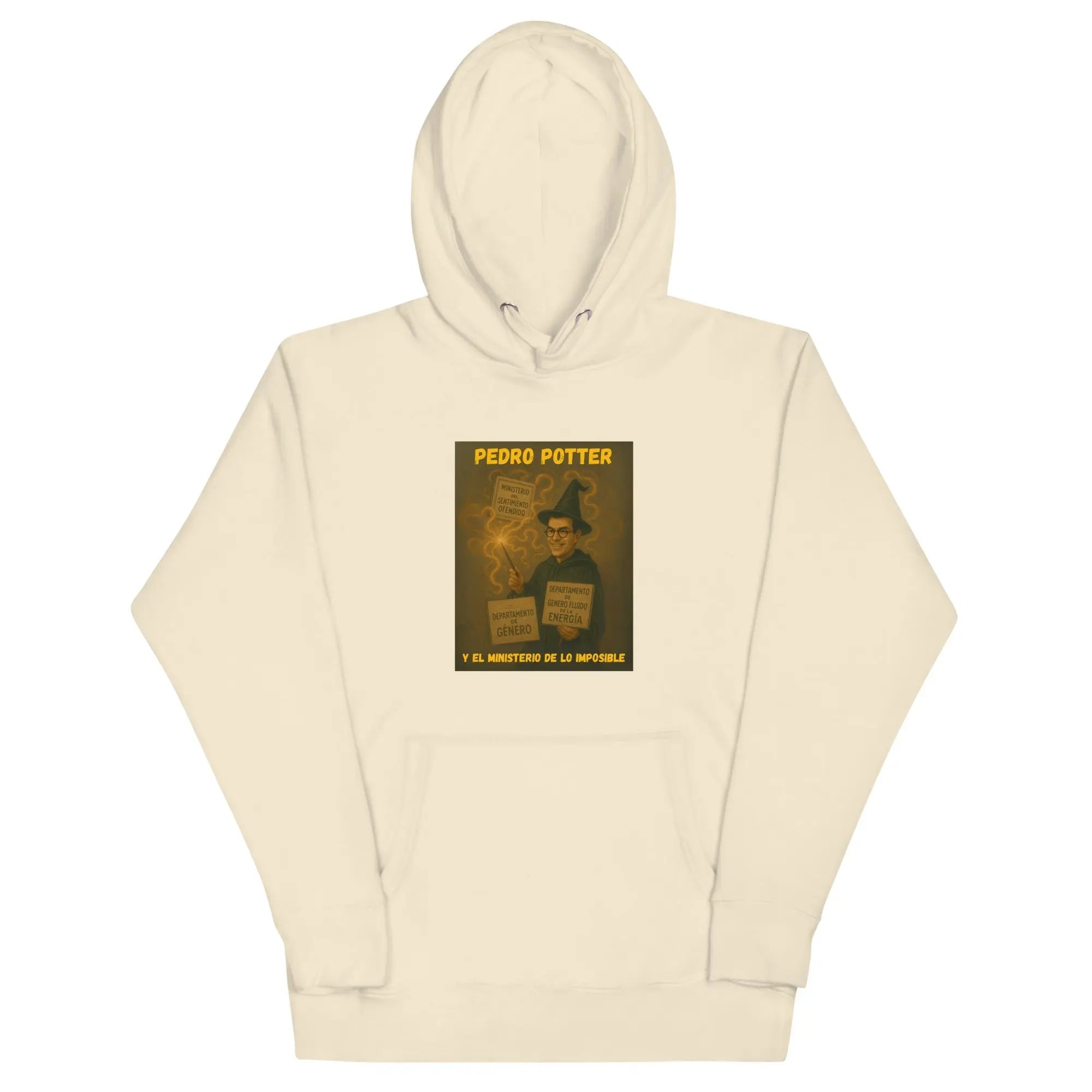 Comprar Sudadera "Pedro Potter y el Ministerio de lo imposible" Bandera España La Flamenca de Borgoña Patricia Muñoz VOX