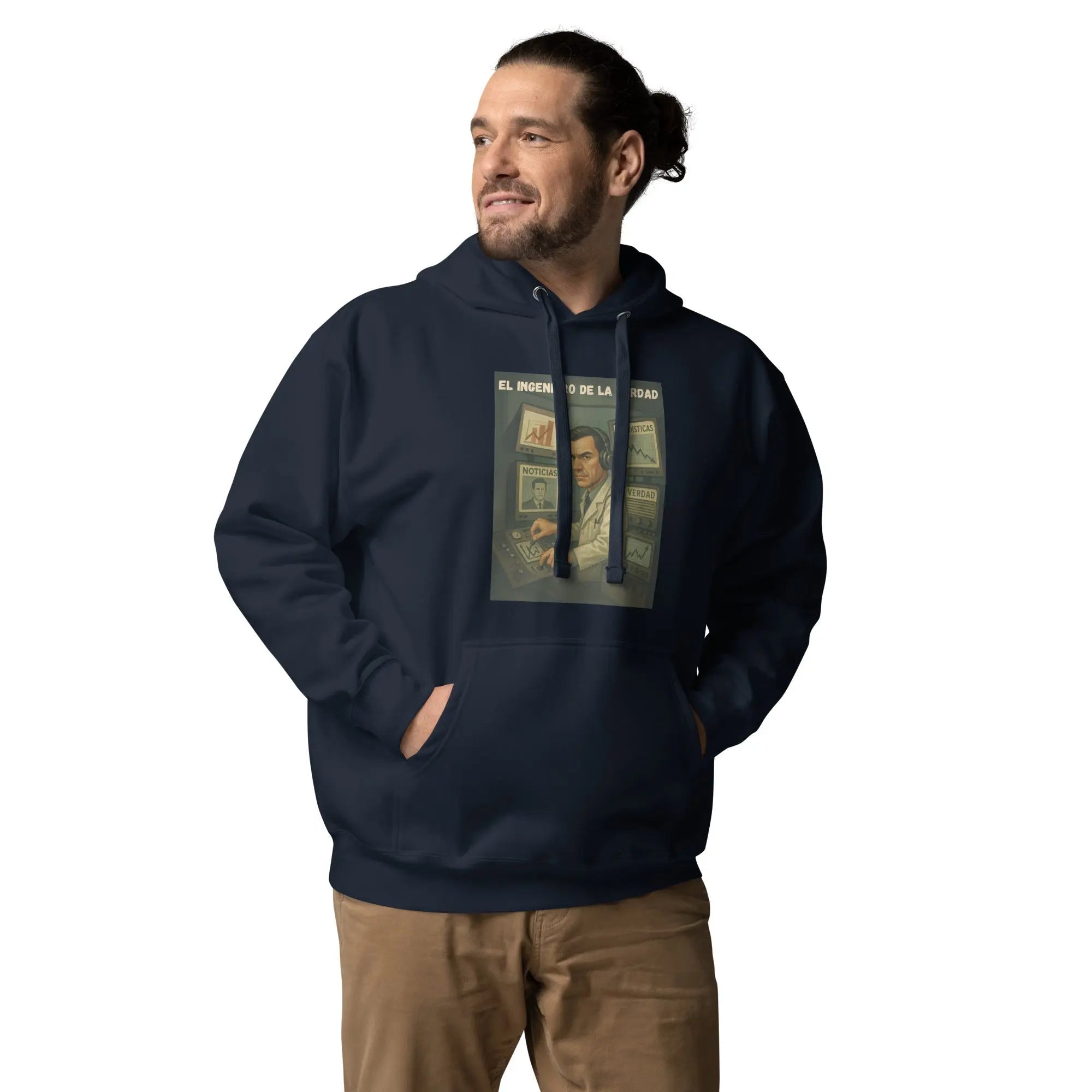 Comprar Sudadera "El ingeniero de la Verdad" Bandera España La Flamenca de Borgoña Patricia Muñoz VOX