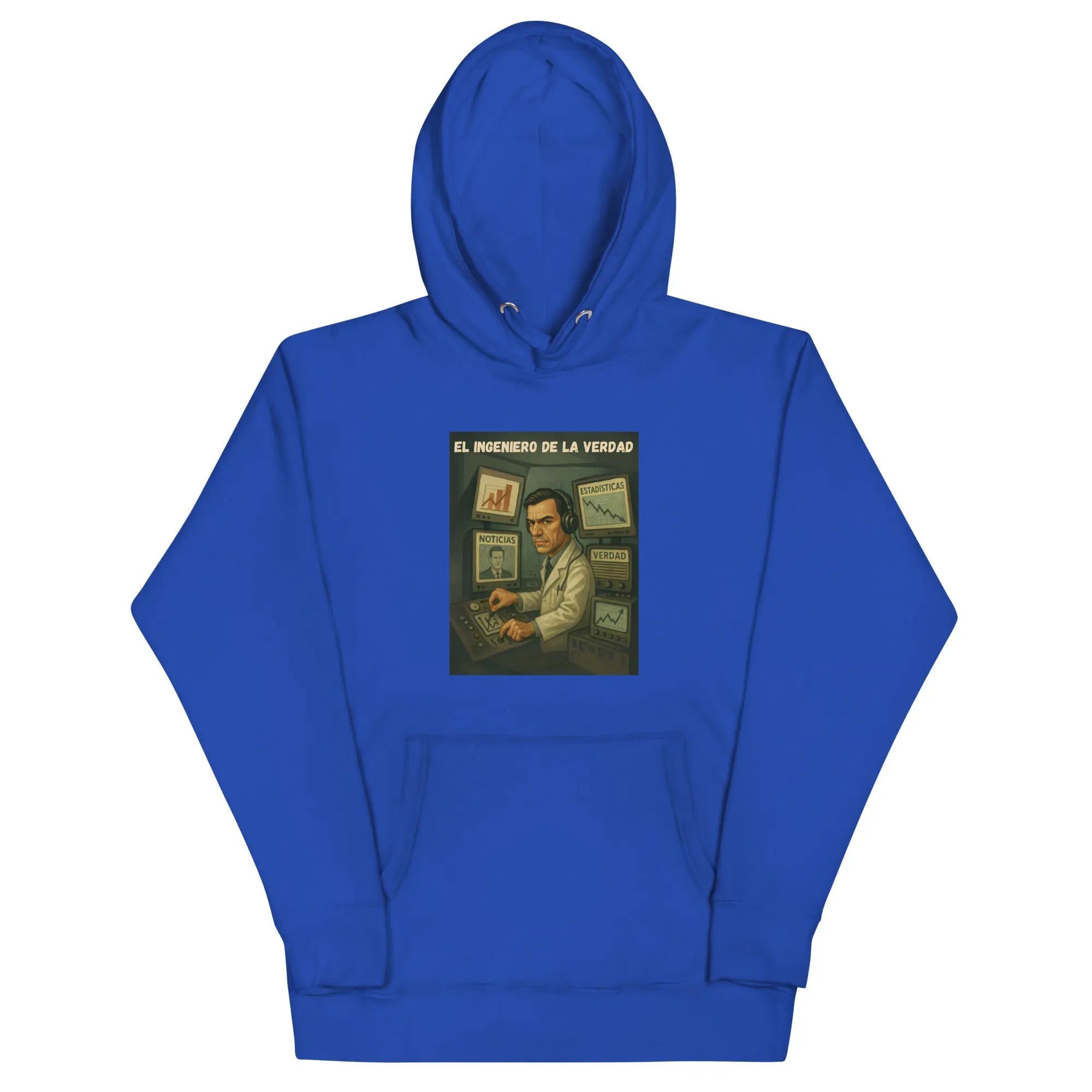 Comprar Sudadera "El ingeniero de la Verdad" Bandera España La Flamenca de Borgoña Patricia Muñoz VOX