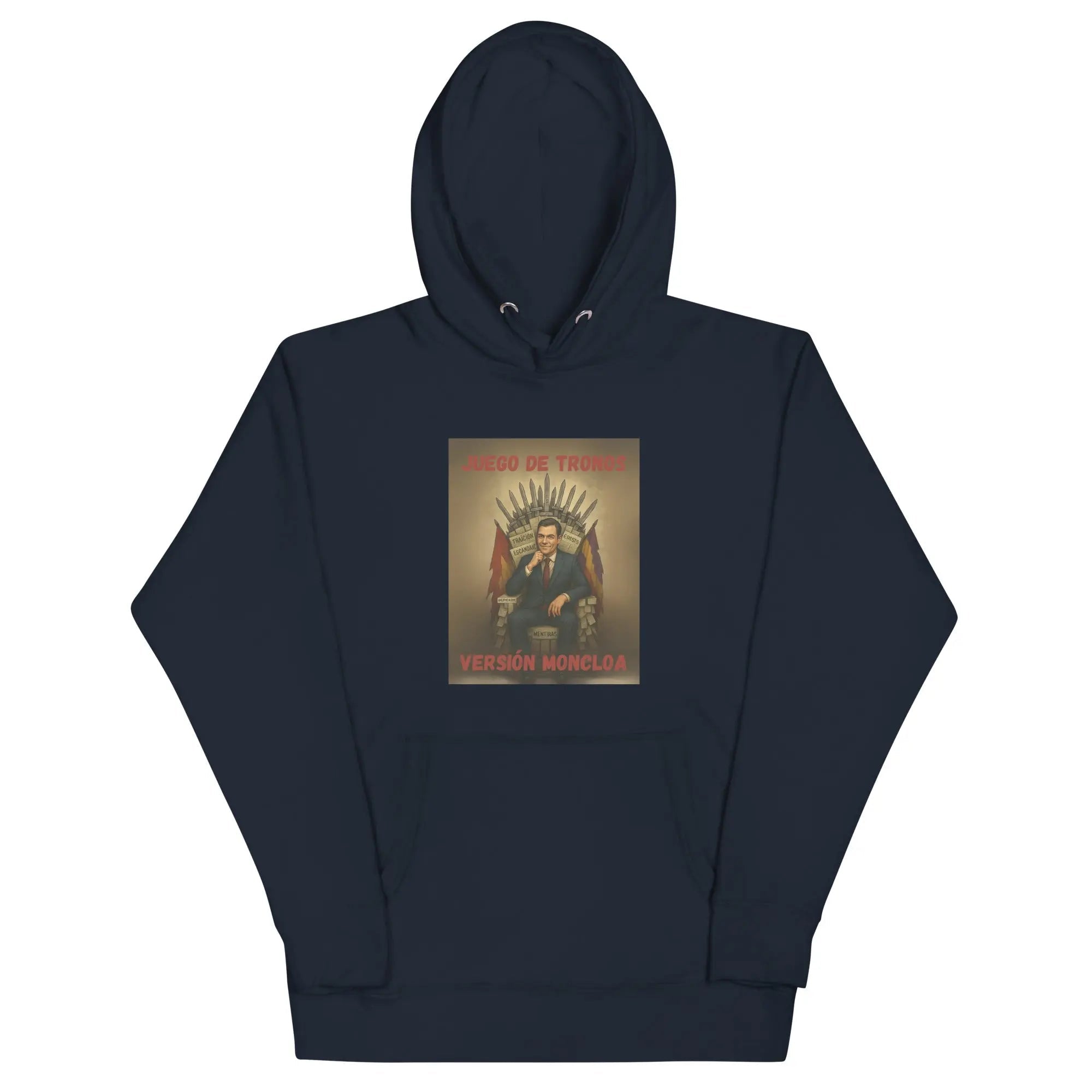 Comprar Sudadera "Juego de Tronos: Versión Moncloa" Bandera España La Flamenca de Borgoña Patricia Muñoz VOX