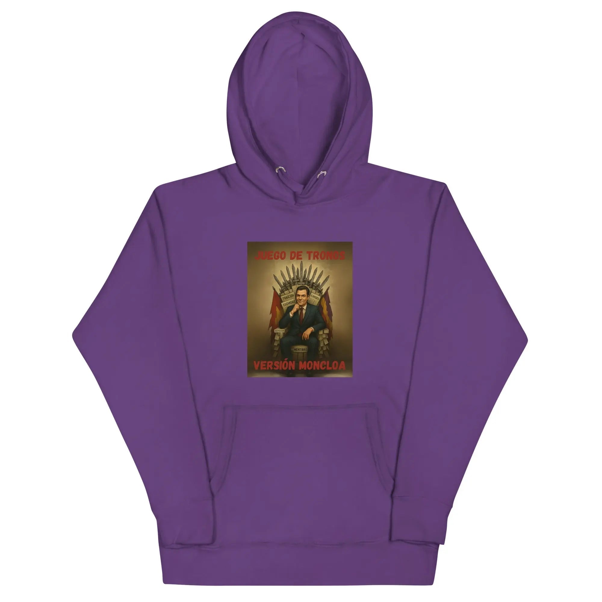 Comprar Sudadera "Juego de Tronos: Versión Moncloa" Bandera España La Flamenca de Borgoña Patricia Muñoz VOX