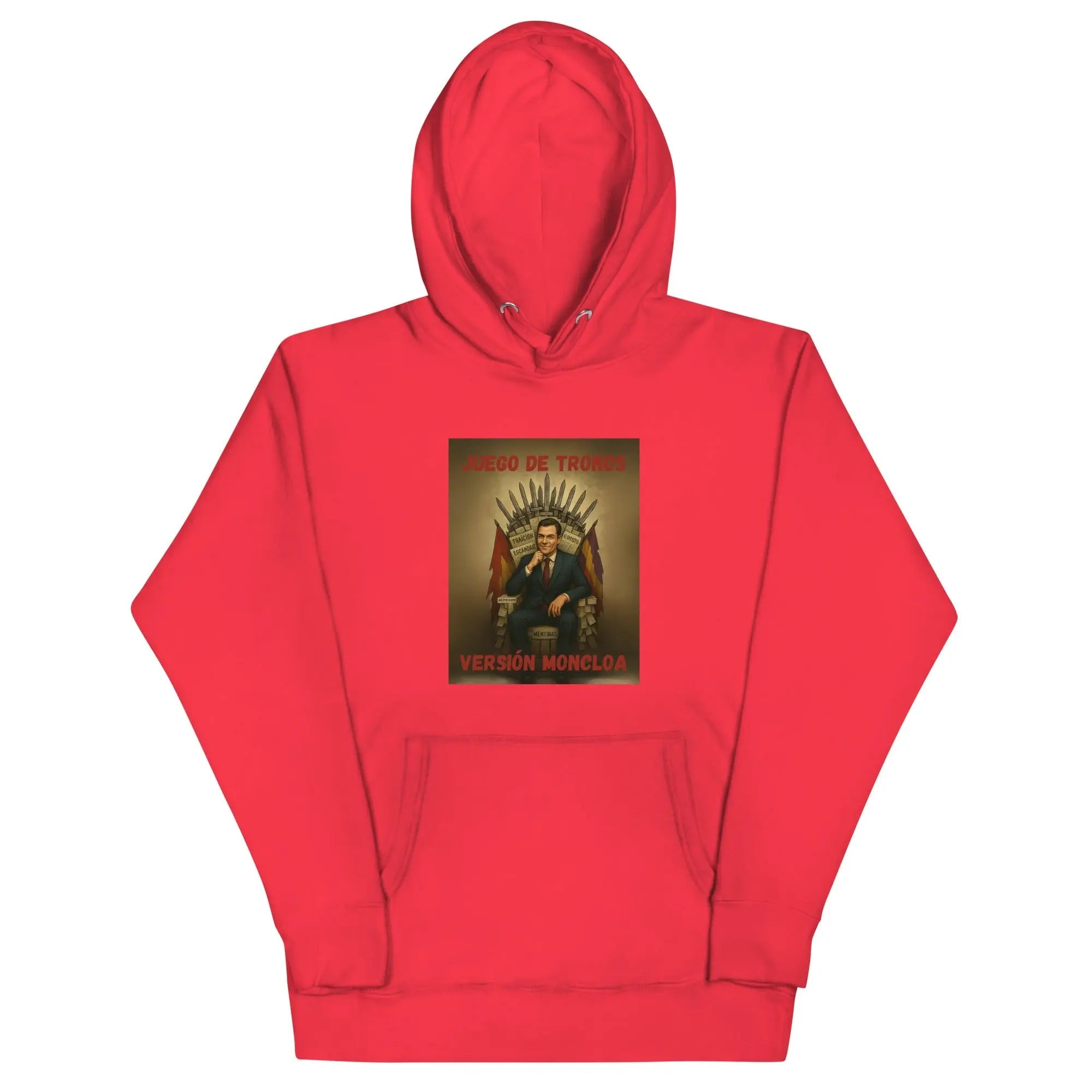 Comprar Sudadera "Juego de Tronos: Versión Moncloa" Bandera España La Flamenca de Borgoña Patricia Muñoz VOX