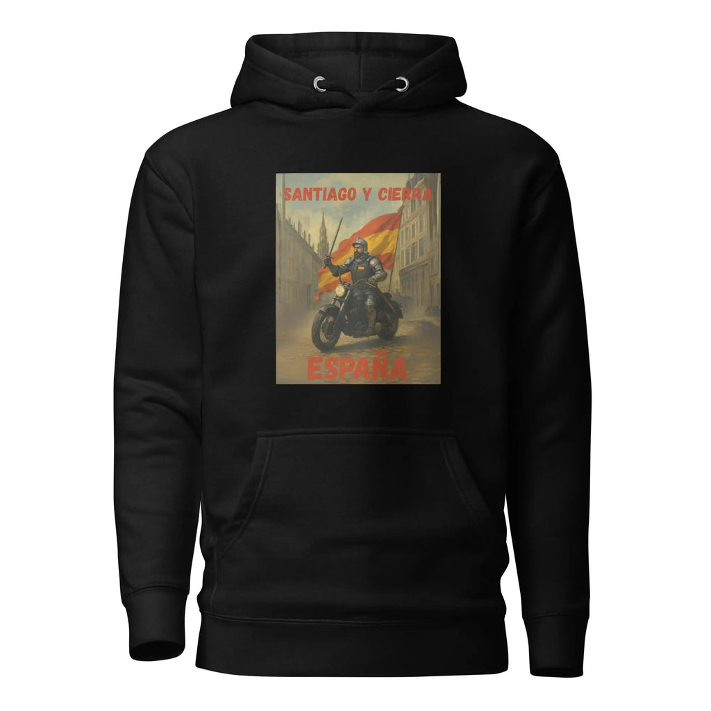 Comprar Sudadera "Santiago y cierra España" Bandera España La Flamenca de Borgoña Patricia Muñoz VOX