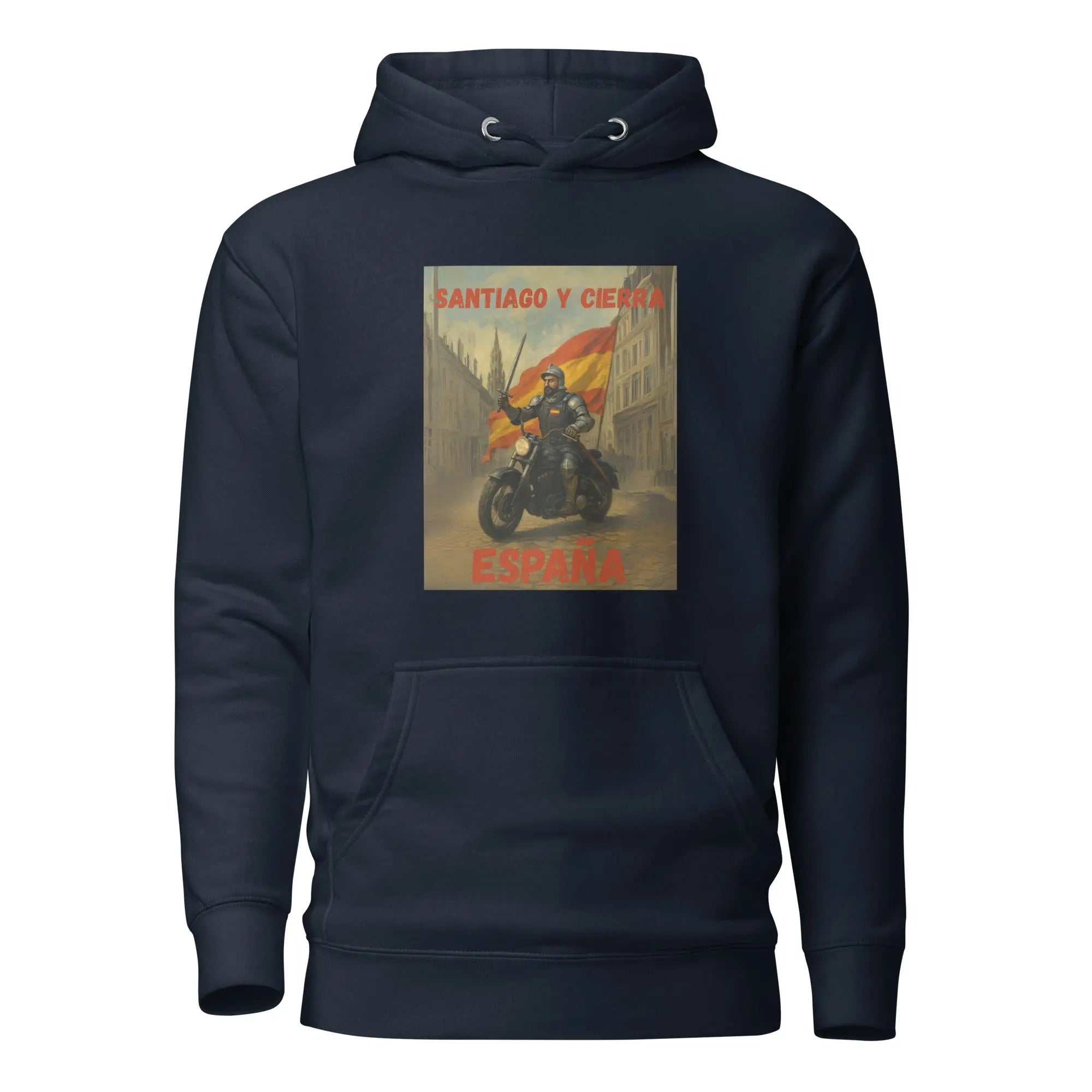 Comprar Sudadera "Santiago y cierra España" Bandera España La Flamenca de Borgoña Patricia Muñoz VOX