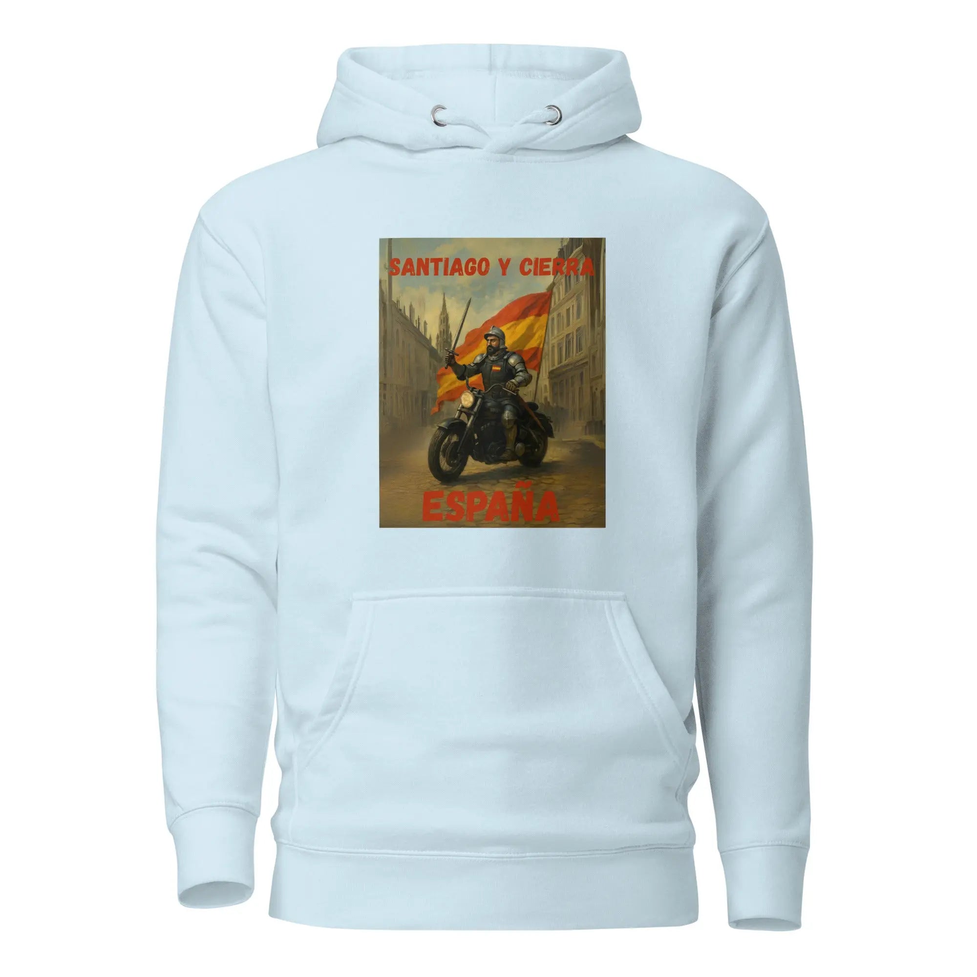 Comprar Sudadera "Santiago y cierra España" Bandera España La Flamenca de Borgoña Patricia Muñoz VOX
