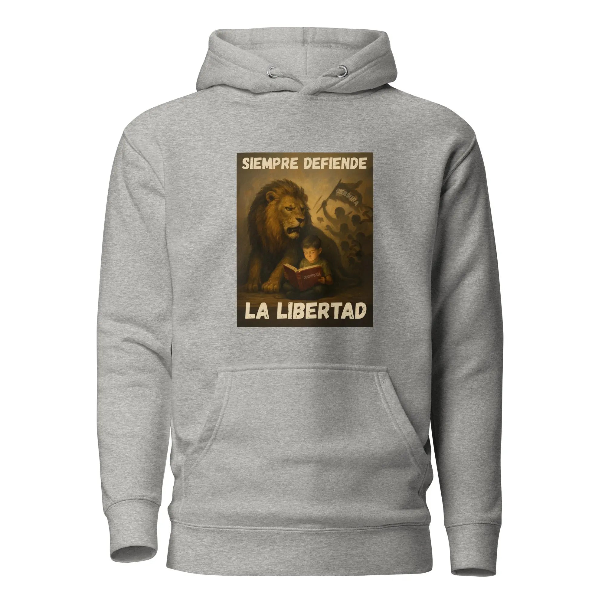 Comprar Sudadera con capucha unisex La Flamenca de Borgoña, Bandera de España, Cruz de Borgoña, Patricia Muñoz, VOX