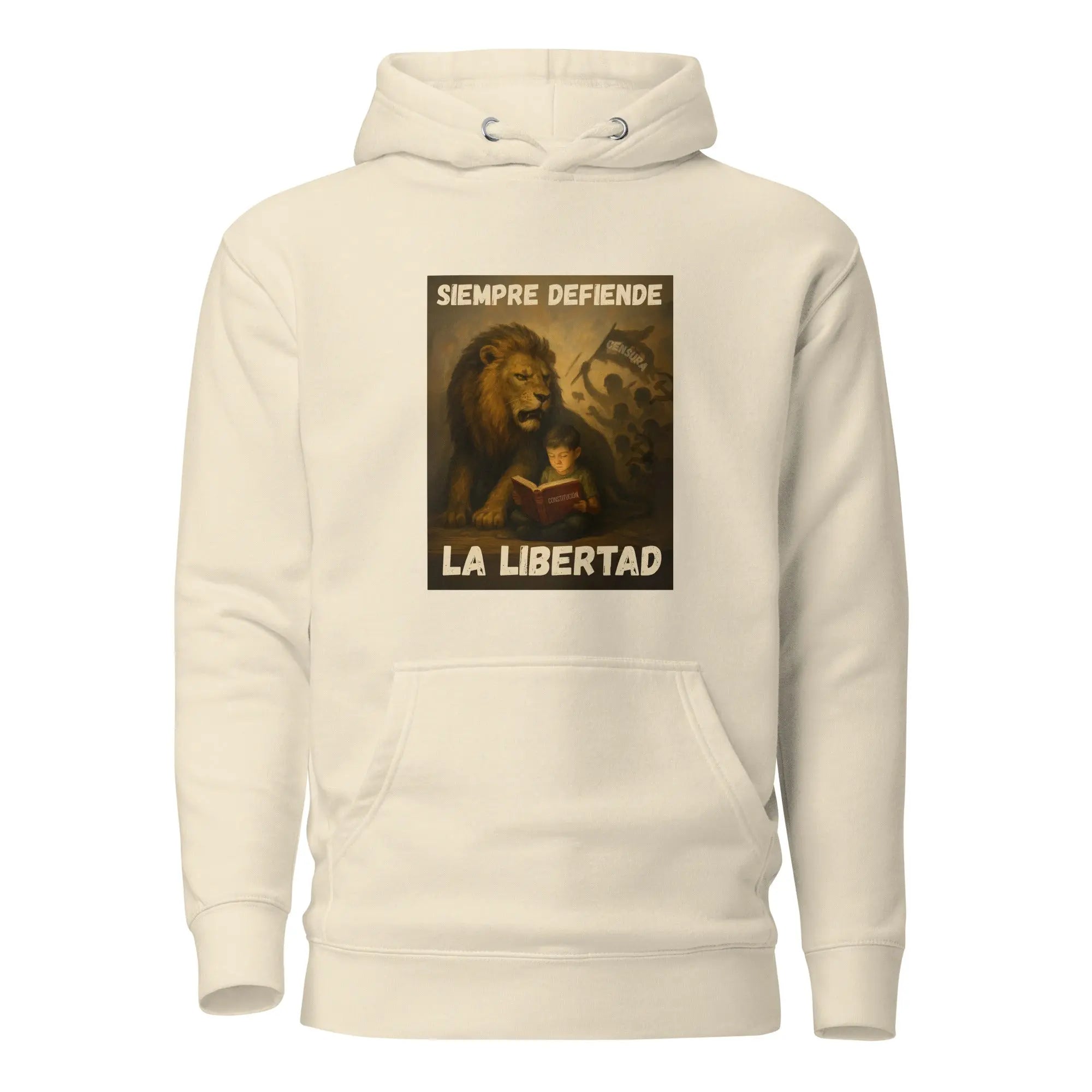 Comprar Sudadera con capucha unisex La Flamenca de Borgoña, Bandera de España, Cruz de Borgoña, Patricia Muñoz, VOX
