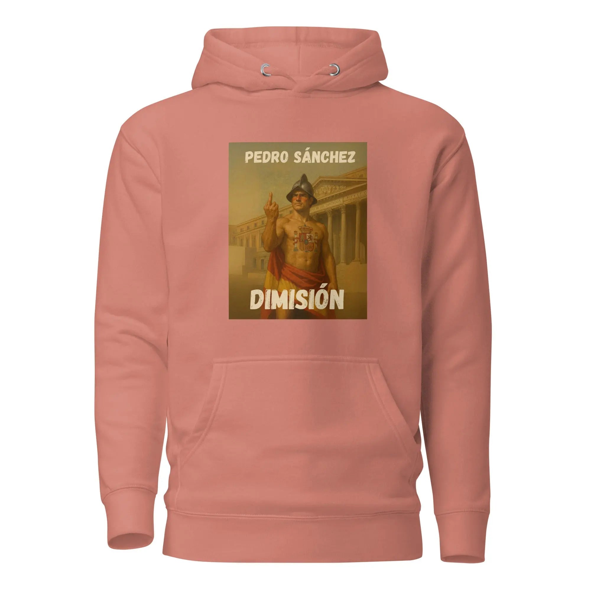 Comprar Sudadera con capucha unisex La Flamenca de Borgoña, Bandera de España, Cruz de Borgoña, Patricia Muñoz, VOX