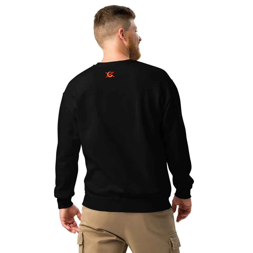 Comprar Sudadera cuello redondo "Soy un patriota español" La Flamenca de Borgoña Bandera España