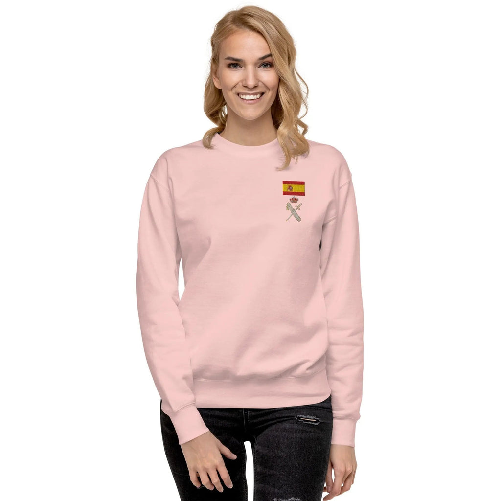 Comprar Sudadera gruesa unisex Guardia Civil La Flamenca de Borgoña Bandera España