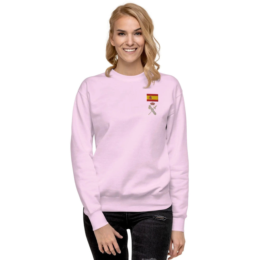 Comprar Sudadera gruesa unisex Guardia Civil La Flamenca de Borgoña Bandera España