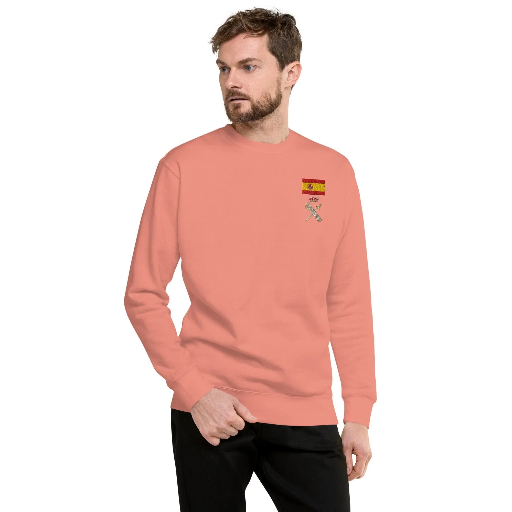Comprar Sudadera gruesa unisex Guardia Civil La Flamenca de Borgoña Bandera España