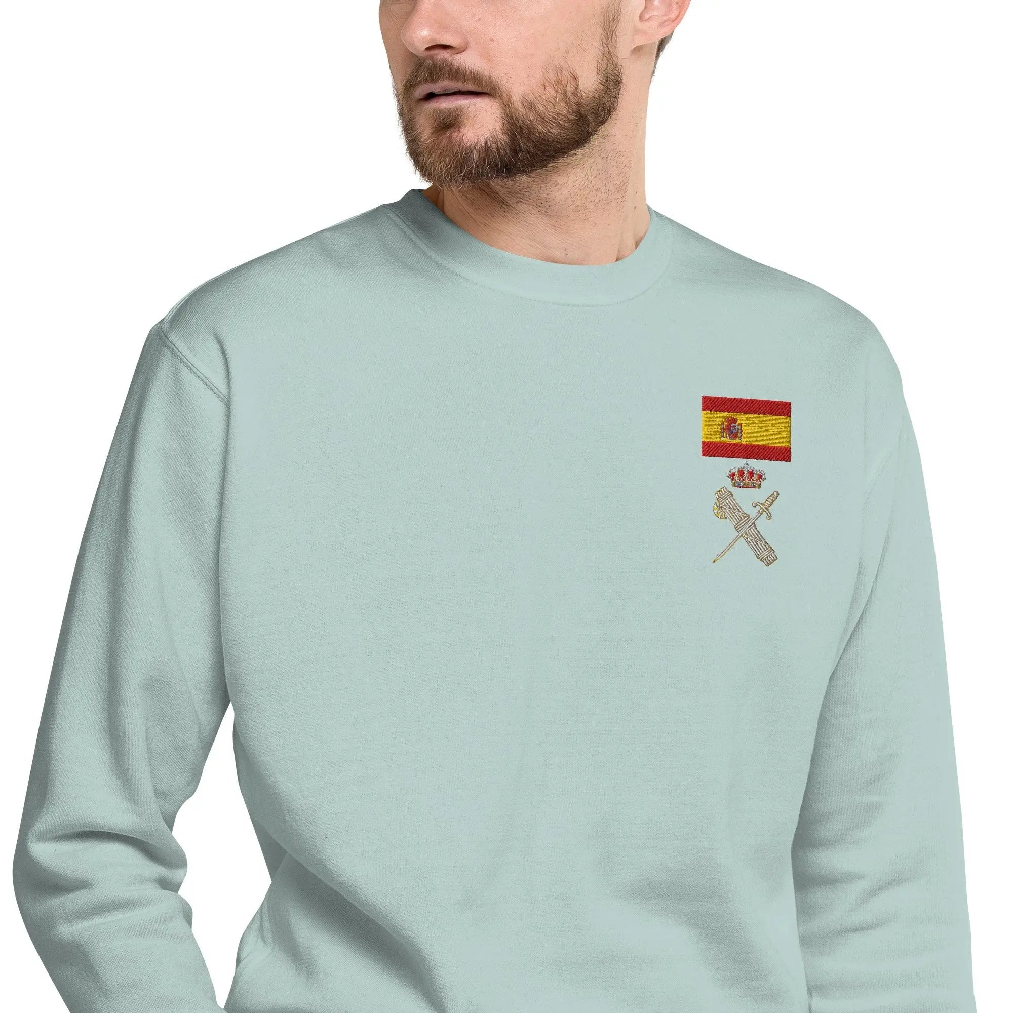 Comprar Sudadera gruesa unisex Guardia Civil La Flamenca de Borgoña Bandera España