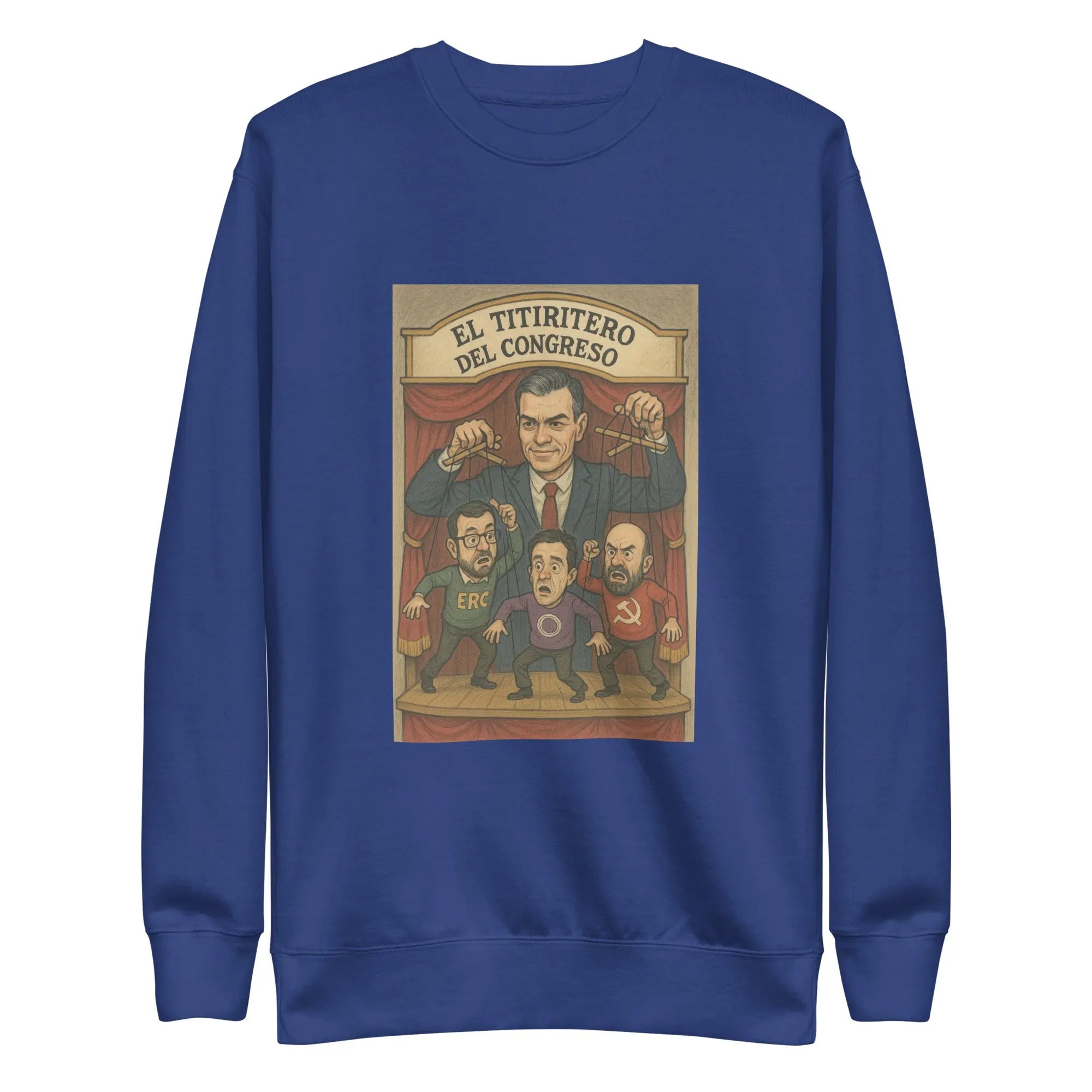 Comprar Sudadera gruesa unisex La Flamenca de Borgoña, Bandera de España, Cruz de Borgoña, Patricia Muñoz, VOX