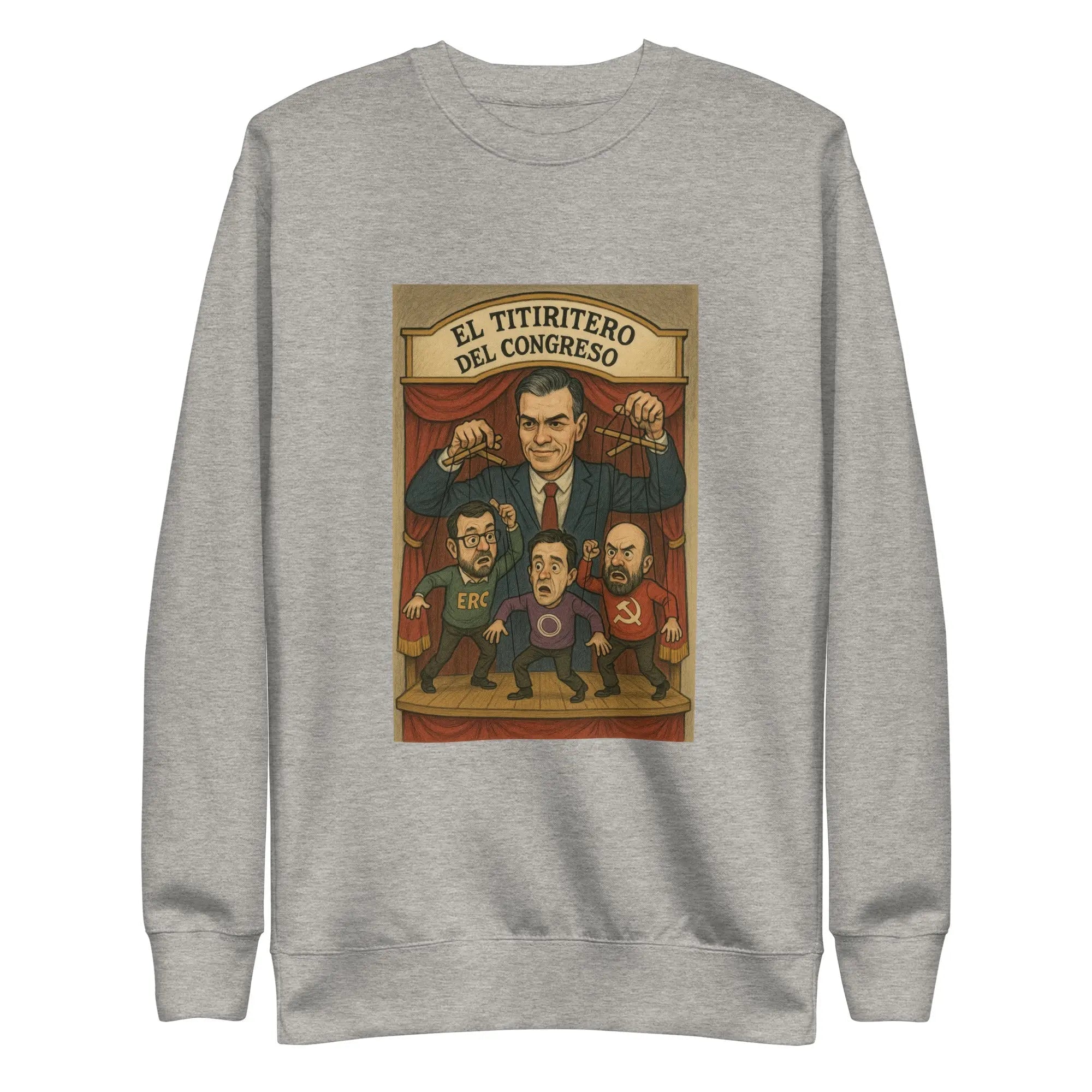 Comprar Sudadera gruesa unisex La Flamenca de Borgoña, Bandera de España, Cruz de Borgoña, Patricia Muñoz, VOX