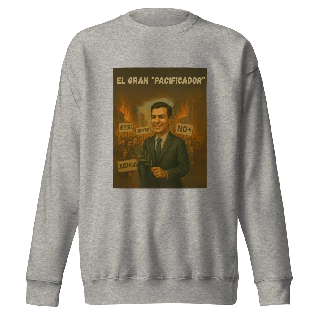 Comprar Sudadera gruesa unisex La Flamenca de Borgoña, Bandera de España, Cruz de Borgoña, Patricia Muñoz, VOX