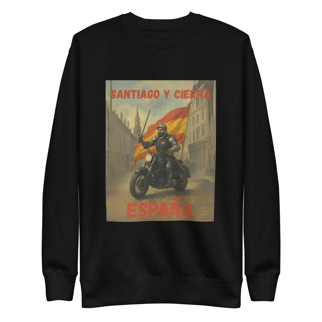 Comprar Sudadera "Santiago y cierra España" Bandera España La Flamenca de Borgoña Patricia Muñoz VOX
