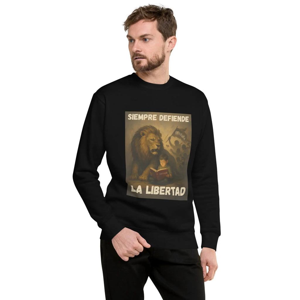 Comprar Sudadera gruesa unisex La Flamenca de Borgoña, Bandera de España, Cruz de Borgoña, Patricia Muñoz, VOX