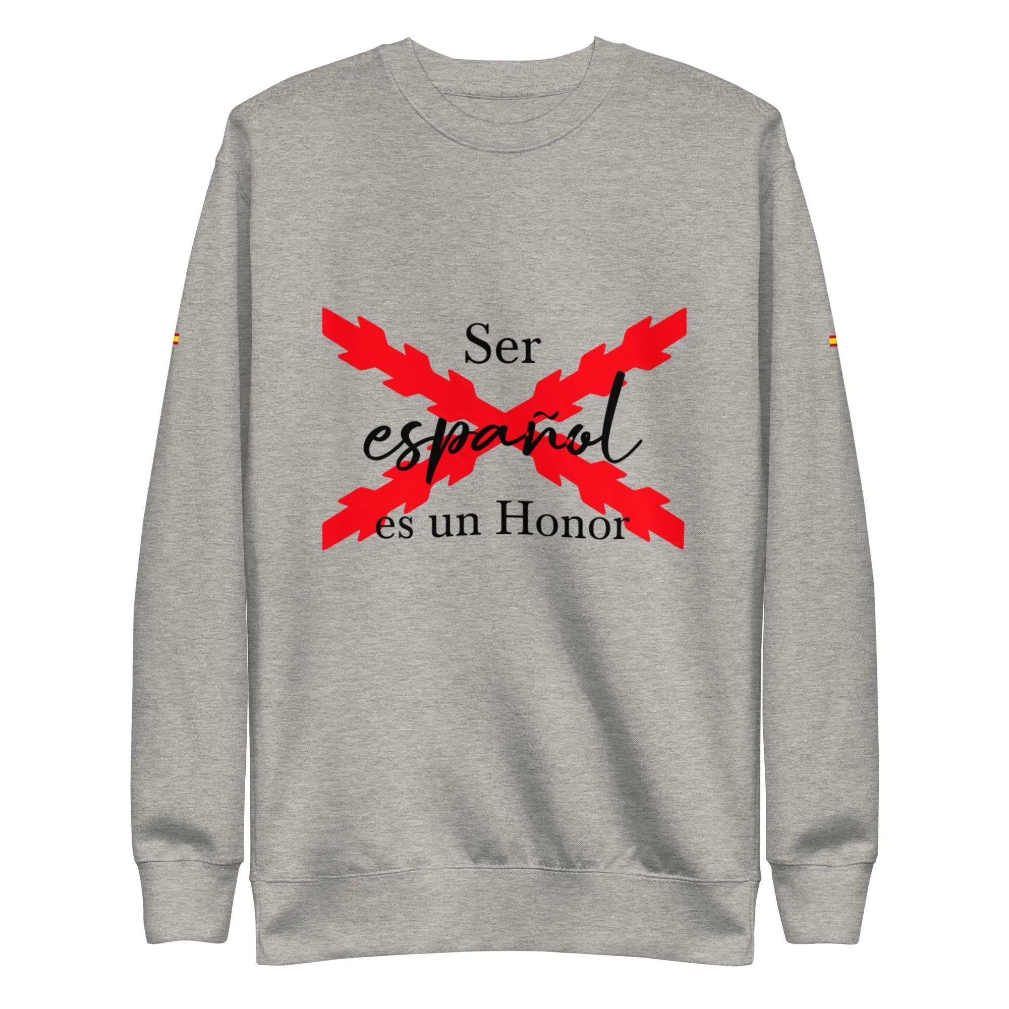 Comprar Sudadera gruesa unisex Ser español es un Honor Bandera España La Flamenca de Borgoña Patricia Muñoz VOX