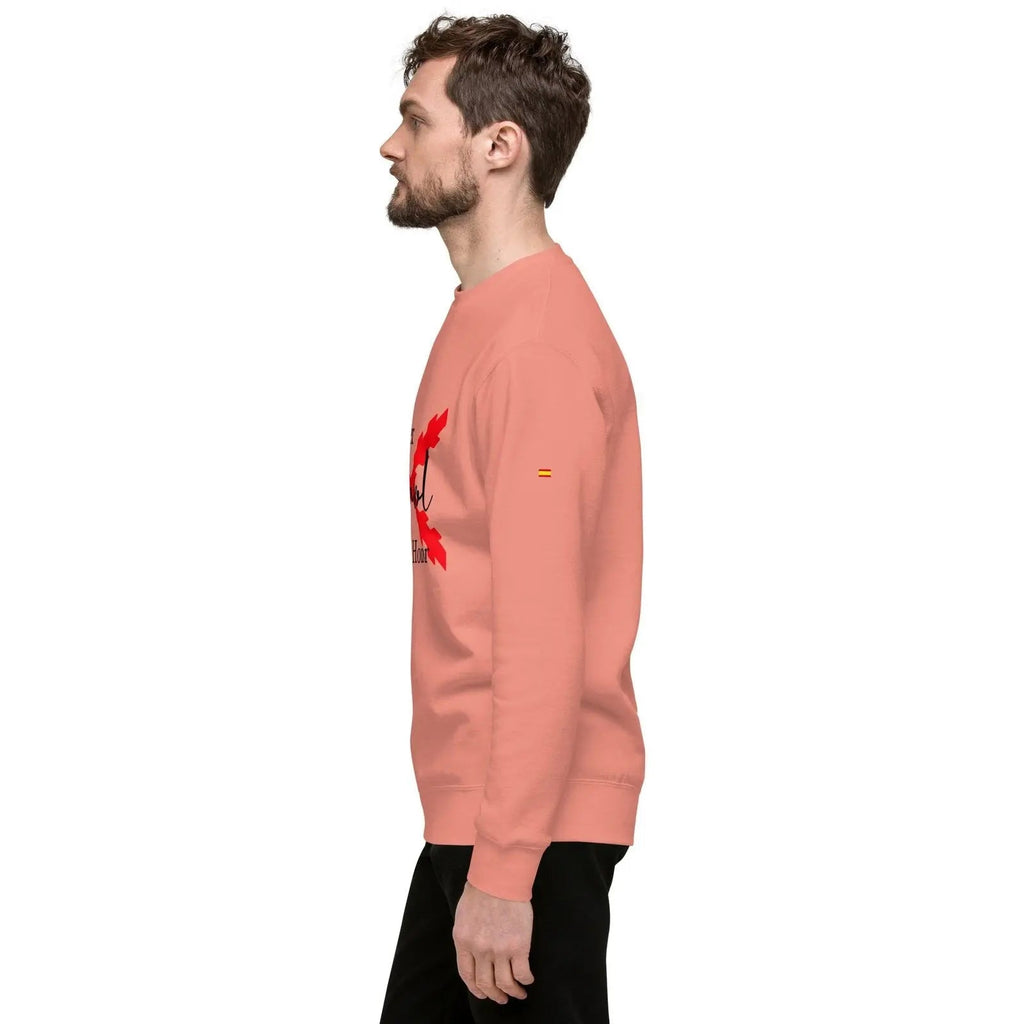 Comprar Sudadera gruesa unisex Ser español es un Honor Bandera España La Flamenca de Borgoña Patricia Muñoz VOX