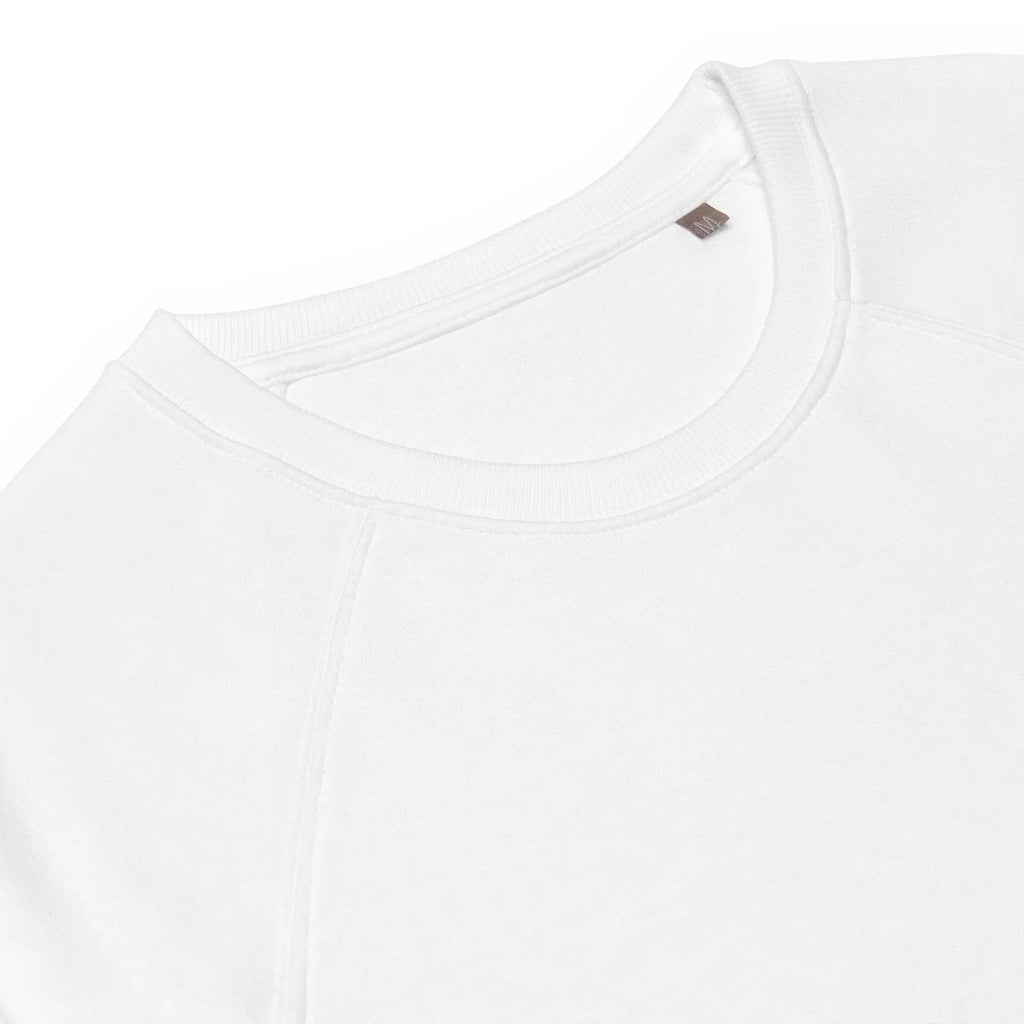 Comprar Sudadera orgánica raglán unisex Cruz de Borgoña La Flamenca de Borgoña Bandera España