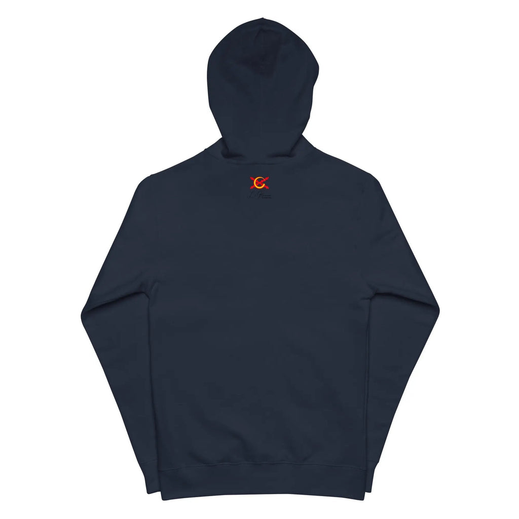 Comprar Sudadera polar con capucha y cremallera unisex Cruz de Borgoña La Flamenca de Borgoña Bandera España