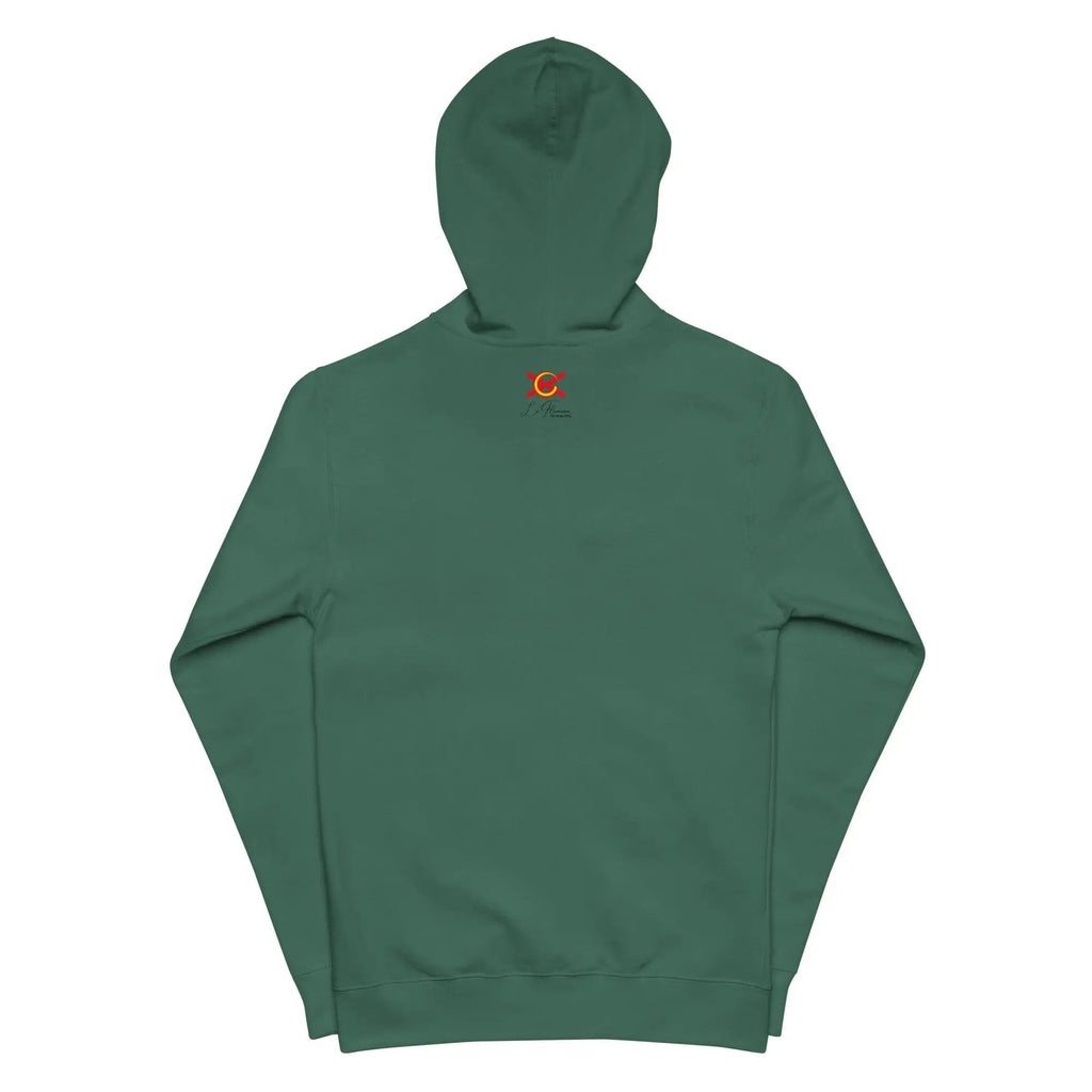 Comprar Sudadera polar con capucha y cremallera unisex Cruz de Borgoña La Flamenca de Borgoña Bandera España