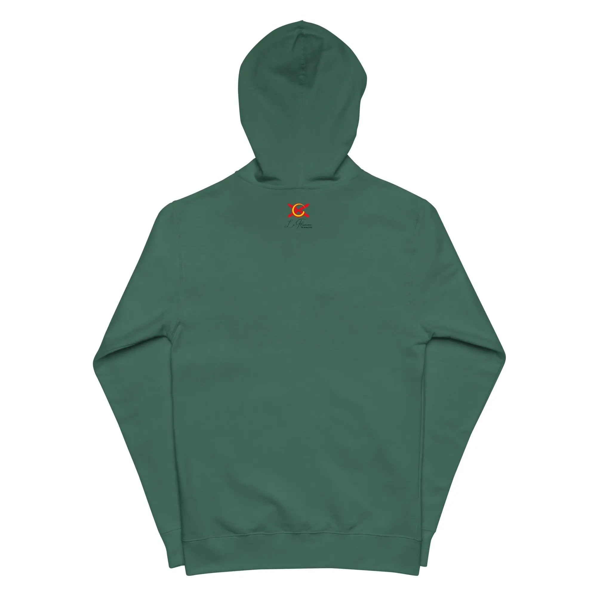 Comprar Sudadera polar con capucha y cremallera unisex Cruz de Borgoña La Flamenca de Borgoña Bandera España