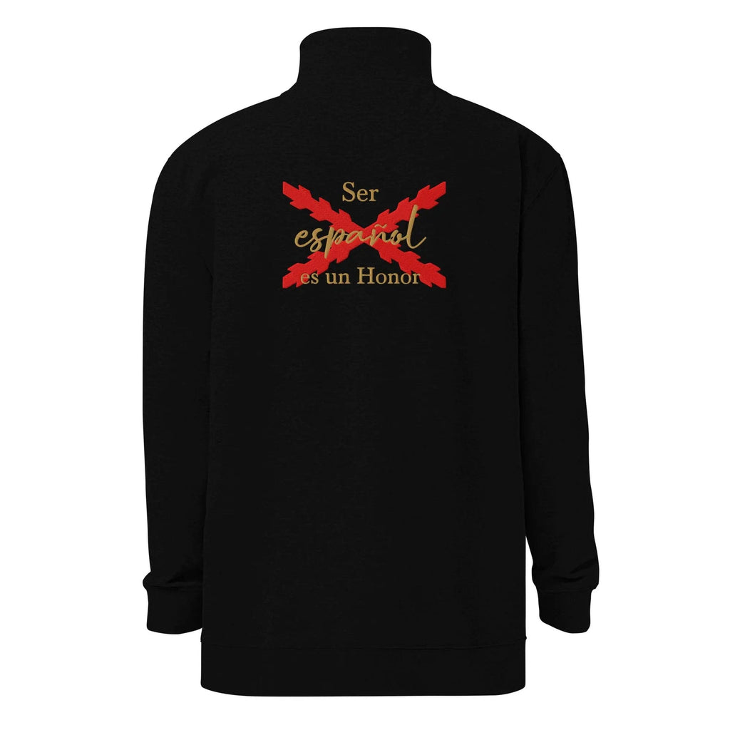 Comprar Sudadera premium unisex "Ser español es un Honor" La Flamenca de Borgoña Bandera España