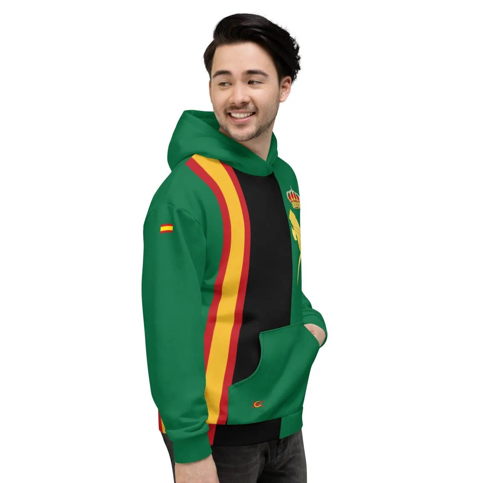 Comprar Sudadera unisex Guardia Civil Bandera España La Flamenca de Borgoña Patricia Muñoz VOX
