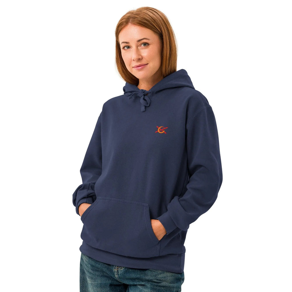 Comprar Sudadera unisex teñida La Flamenca de Borgoña La Flamenca de Borgoña Bandera España