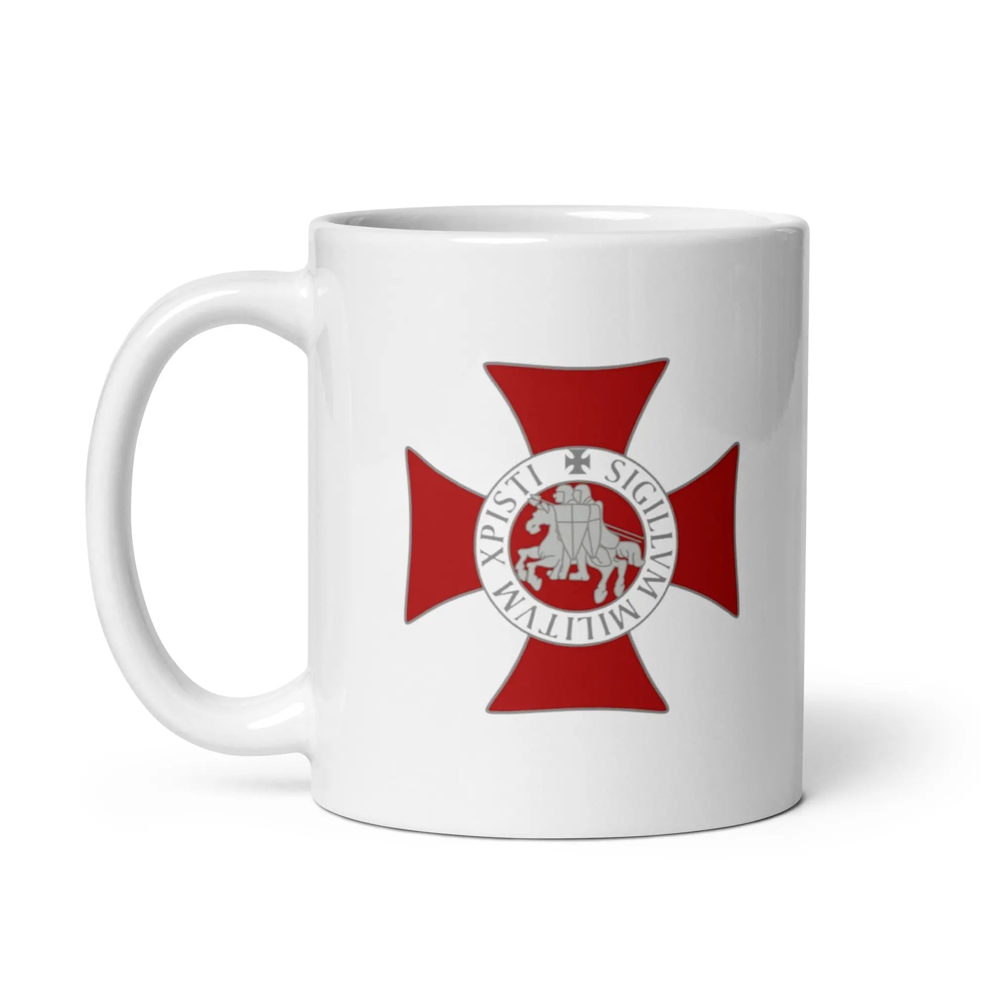 Comprar Taza Cruz Templaria (2 cruces) Bandera España La Flamenca de Borgoña Patricia Muñoz VOX