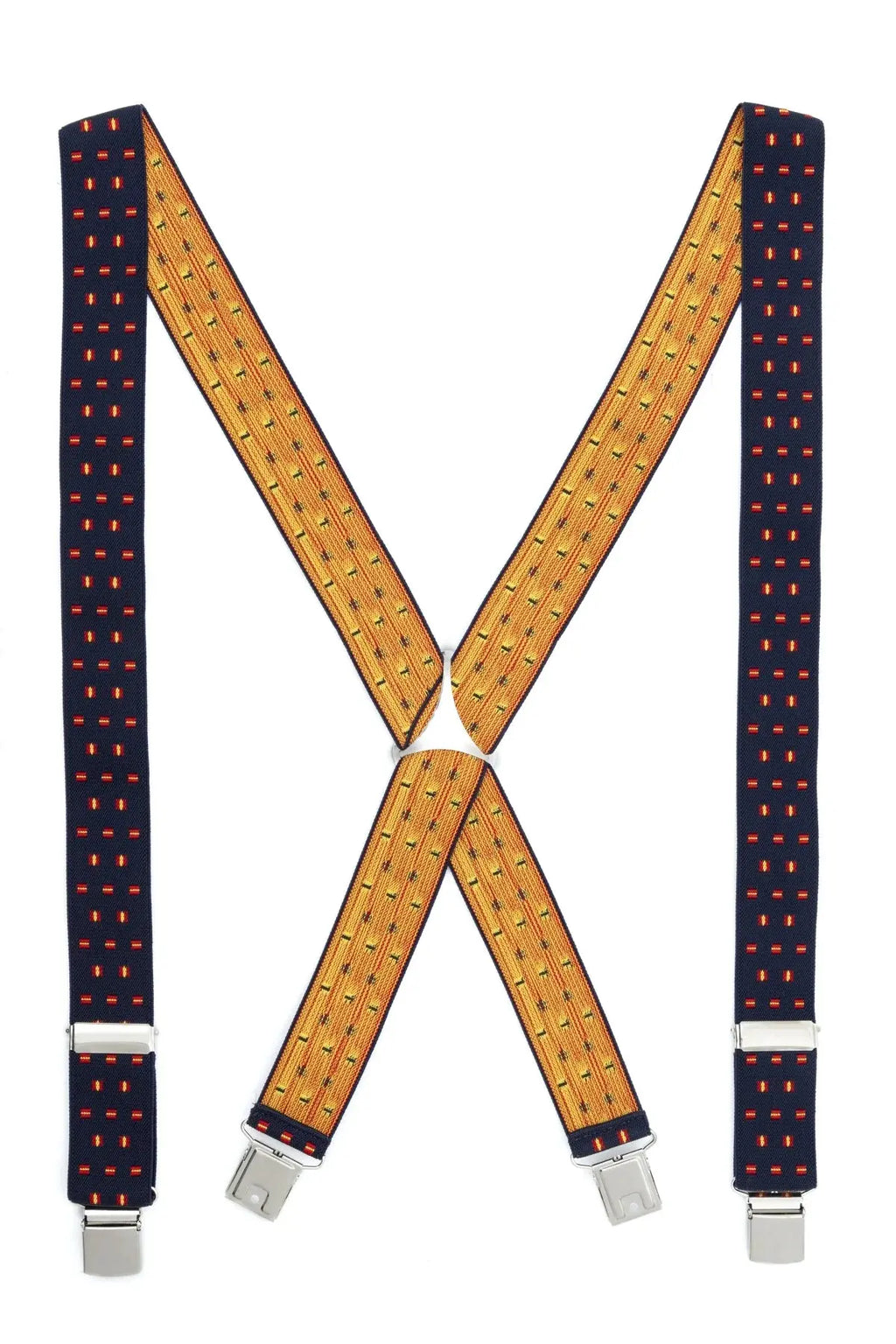 Comprar Tirante Bandera España azul mosaico banderitas tipo cruceta La Flamenca de Borgoña, Bandera de España, Cruz de Borgoña