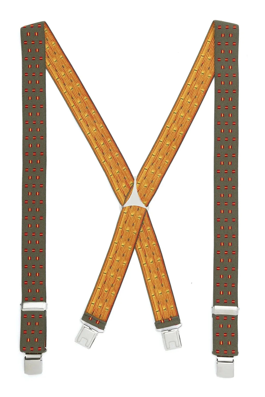 Comprar Tirante Bandera España verde mosaico banderitas tipo cruceta La Flamenca de Borgoña, Bandera de España, Cruz de Borgoña