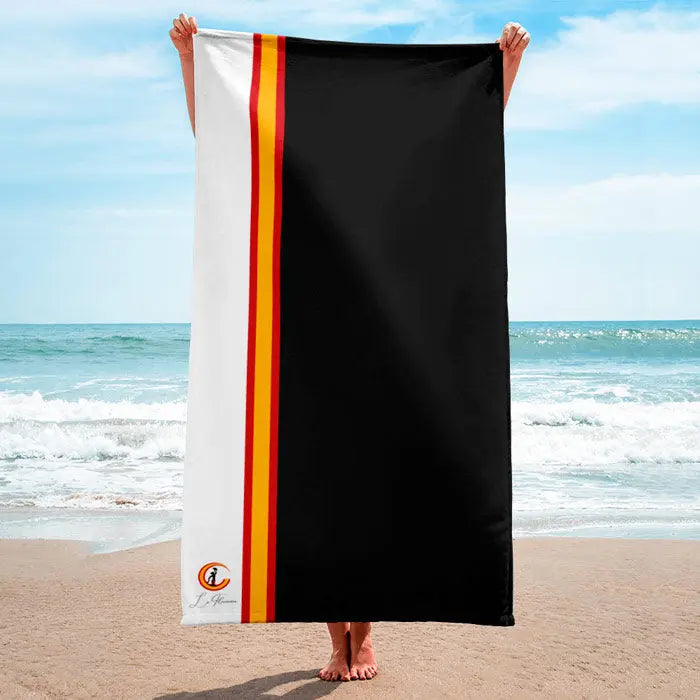 Comprar Toalla de Playa Bandera de España Bandera España La Flamenca de Borgoña Patricia Muñoz VOX