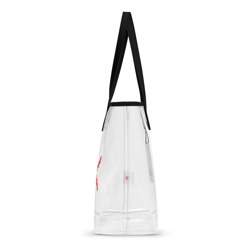 Comprar Tote bag transparente Cruz de Borgoña Bandera España La Flamenca de Borgoña Patricia Muñoz VOX