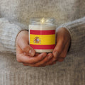 Comprar Vela perfumada de soja Bandera España La Flamenca de Borgoña Bandera España