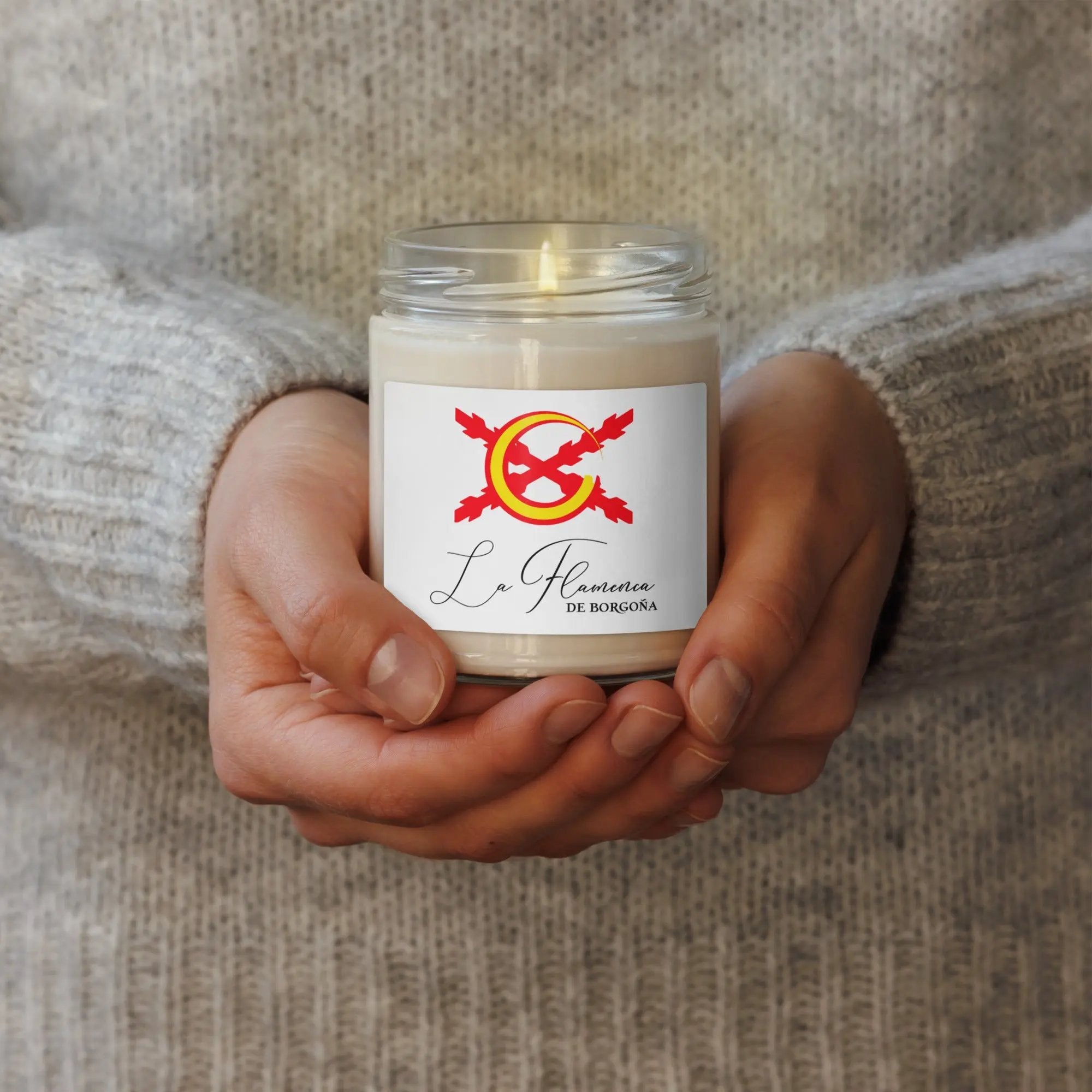 Comprar Vela perfumada de soja La Flamenca de Borgoña La Flamenca de Borgoña Bandera España