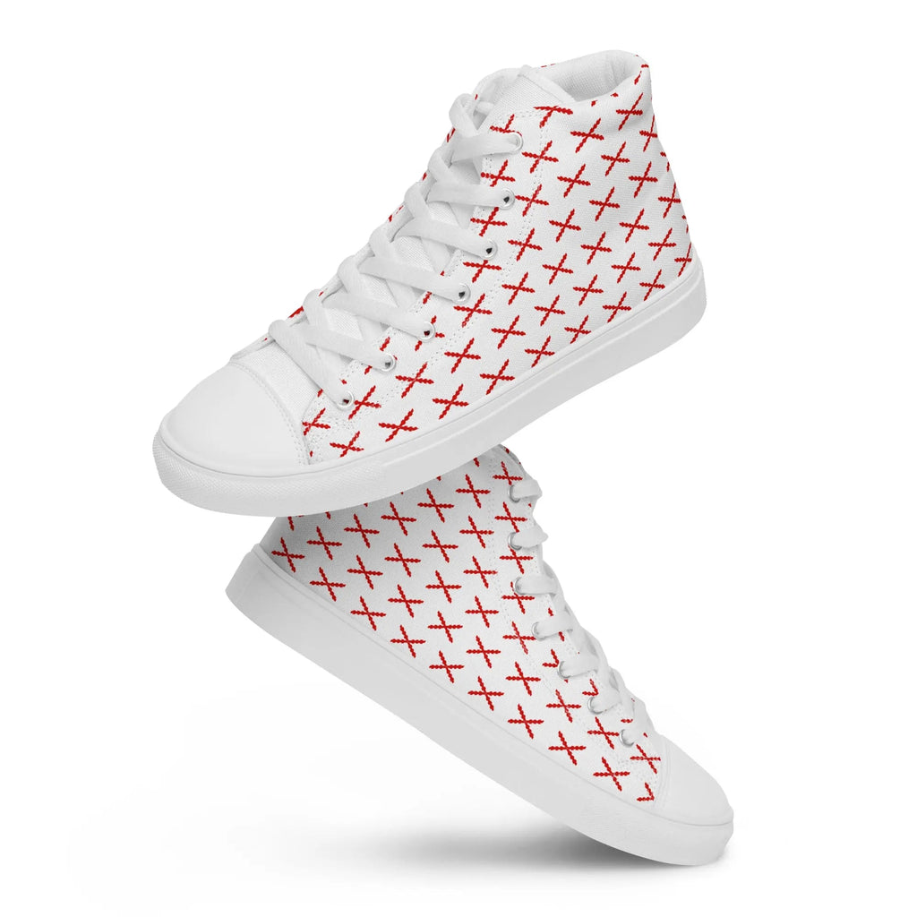 Comprar Zapatillas Cruz de Borgoña mosaico mujer Bandera España La Flamenca de Borgoña Patricia Muñoz VOX