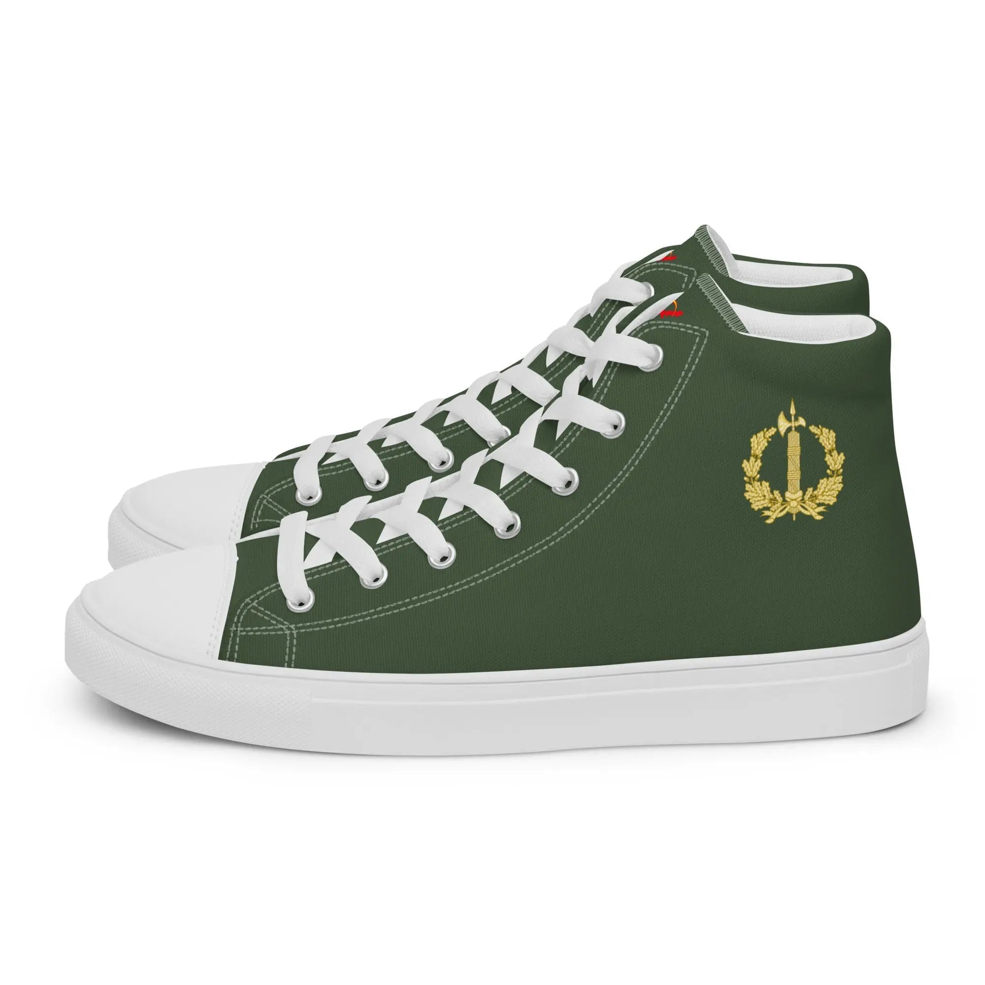 Comprar Zapatillas Cuerpo Jurídico Militar caña alta hombre Bandera España La Flamenca de Borgoña Patricia Muñoz VOX