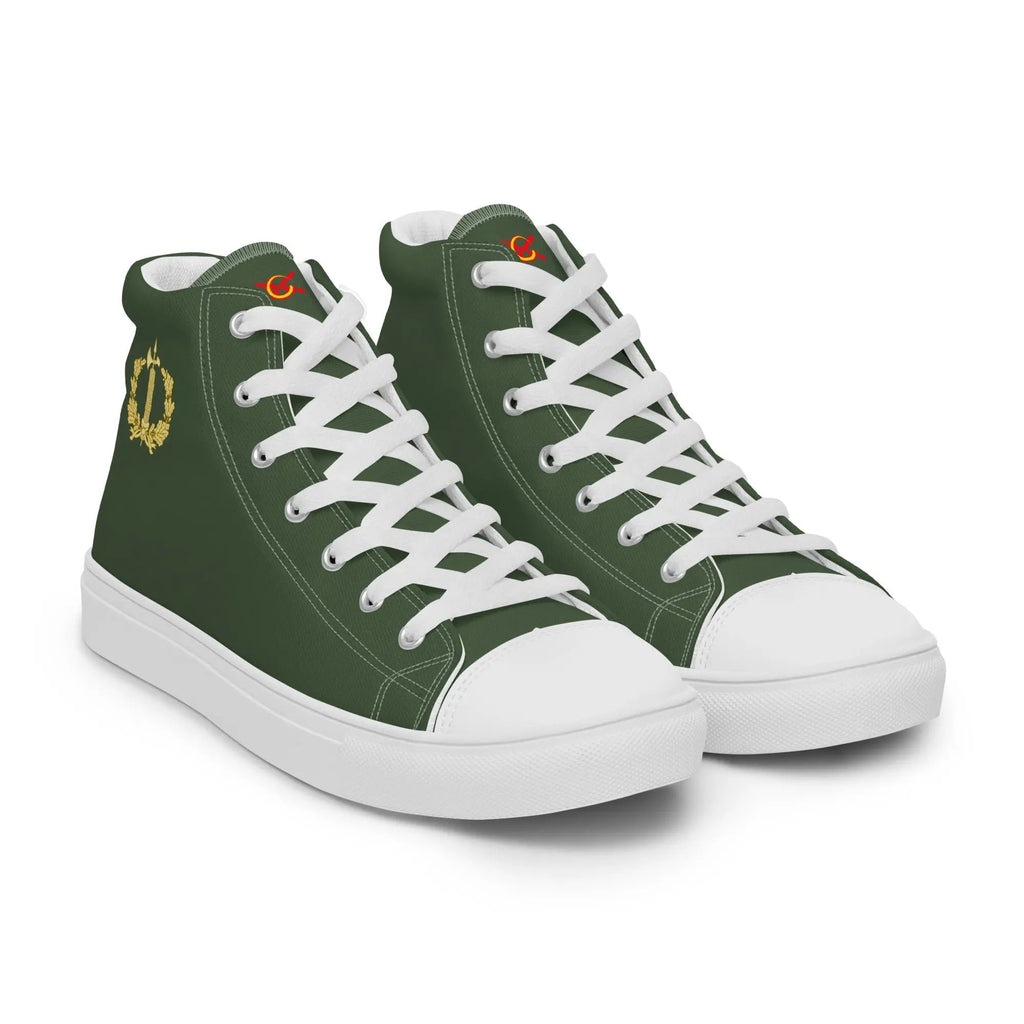 Comprar Zapatillas Cuerpo Jurídico Militar caña alta hombre Bandera España La Flamenca de Borgoña Patricia Muñoz VOX