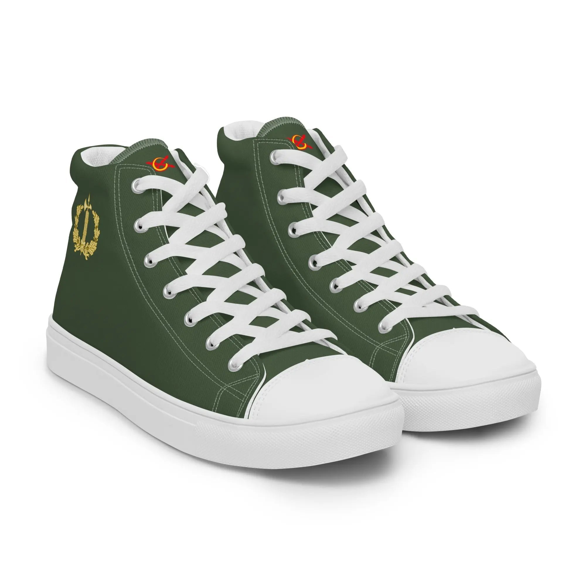 Comprar Zapatillas Cuerpo Jurídico Militar caña alta hombre Bandera España La Flamenca de Borgoña Patricia Muñoz VOX