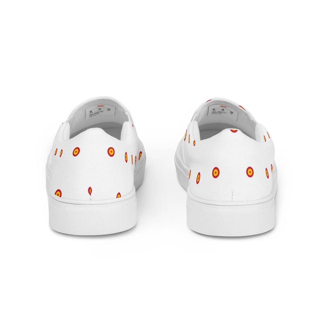 Comprar Zapatillas Escarapela hombre Bandera España La Flamenca de Borgoña Patricia Muñoz VOX