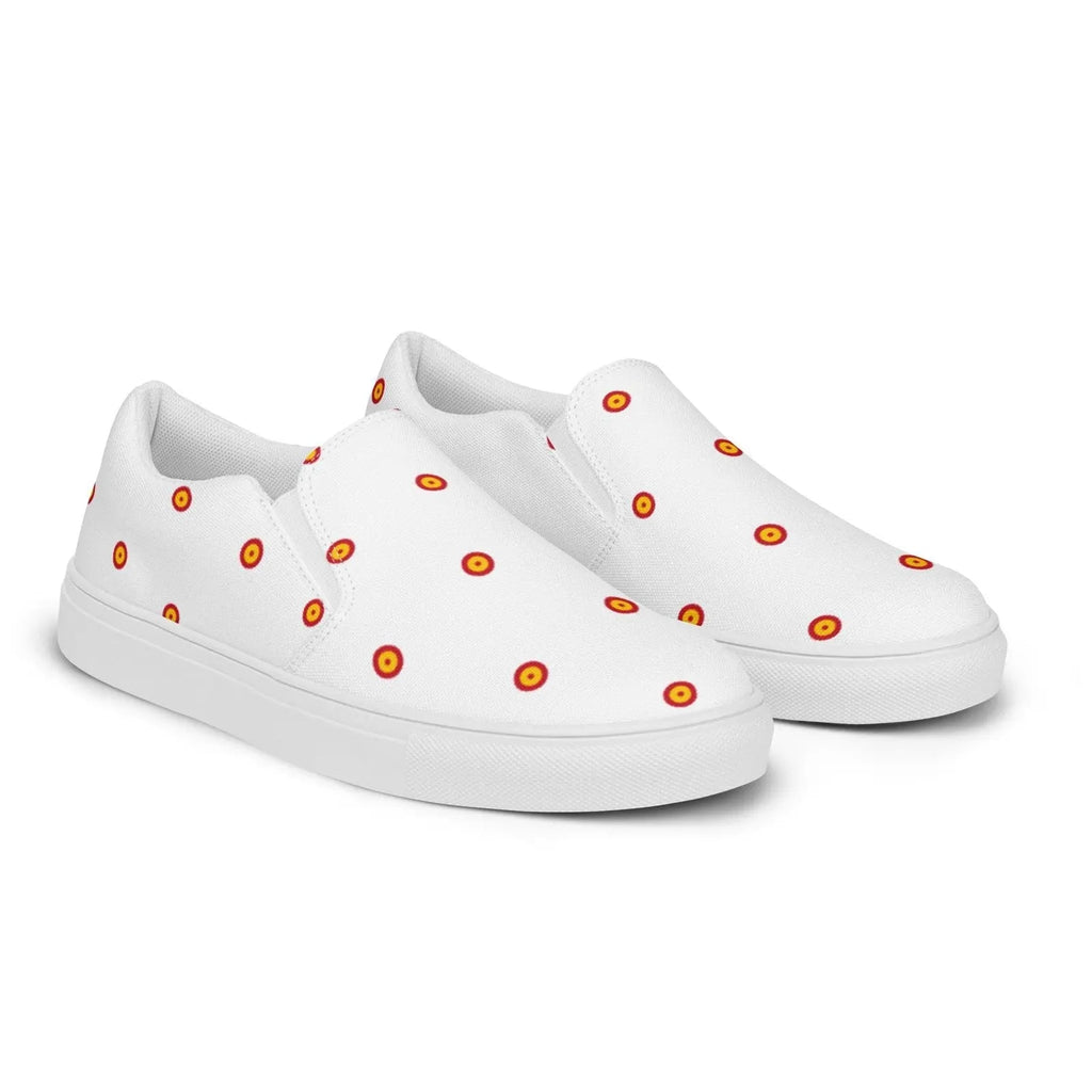 Comprar Zapatillas Escarapela hombre Bandera España La Flamenca de Borgoña Patricia Muñoz VOX