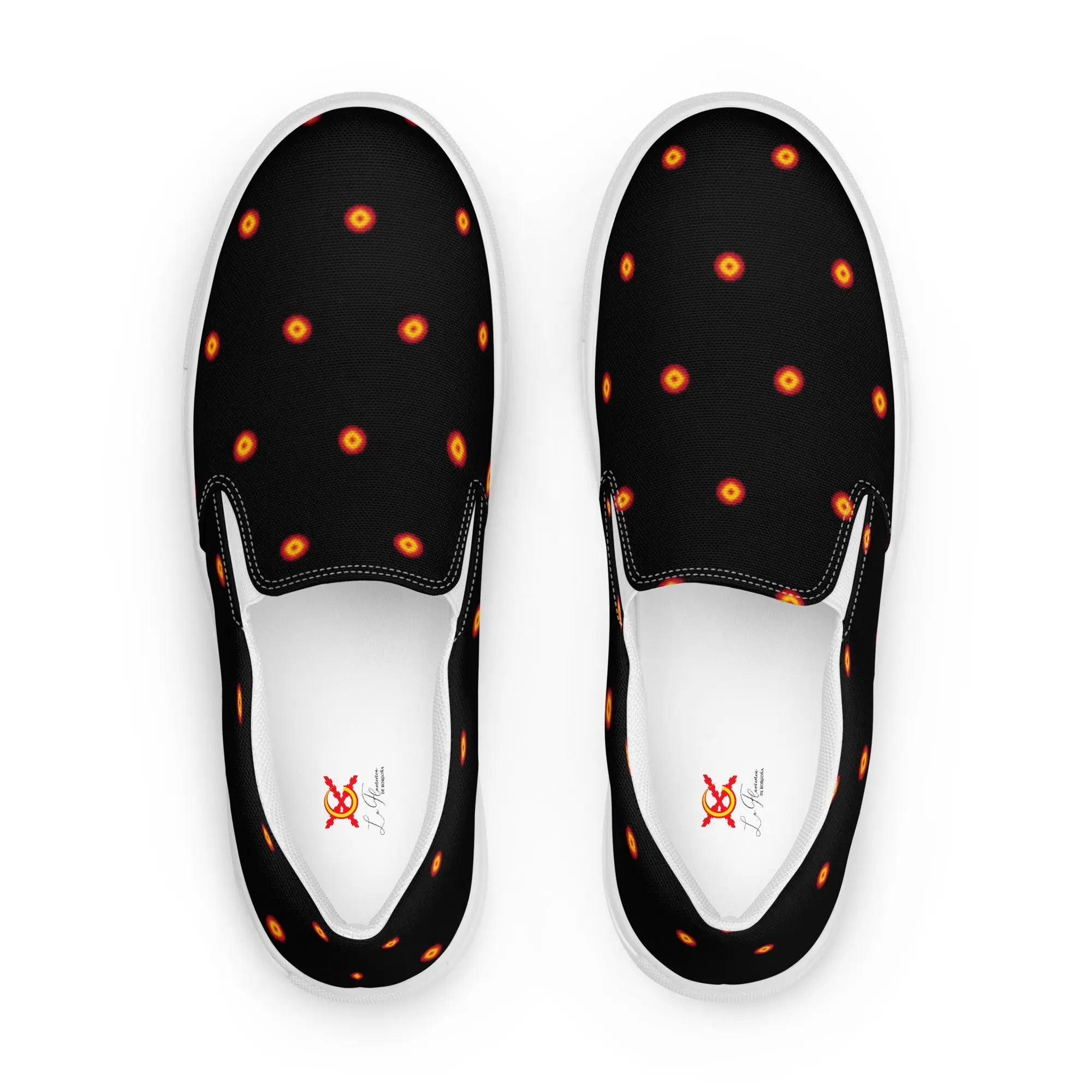 Comprar Zapatillas Escarapela mujer Bandera España La Flamenca de Borgoña Patricia Muñoz VOX