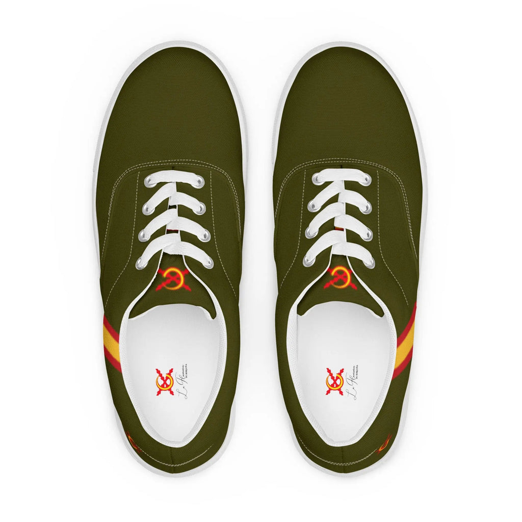 Comprar Zapatillas España verde mujer Bandera España La Flamenca de Borgoña Patricia Muñoz VOX