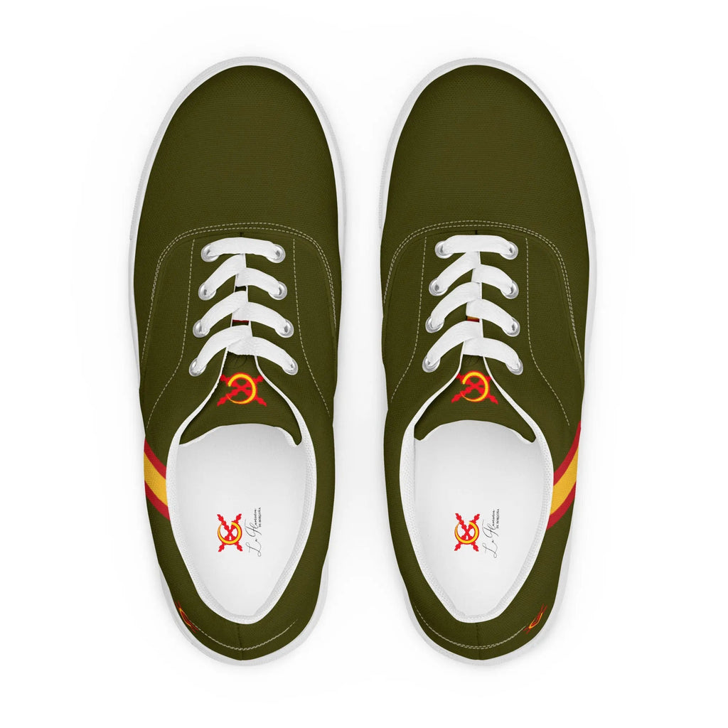 Comprar Zapatillas de España verde hombre Bandera España La Flamenca de Borgoña Patricia Muñoz VOX