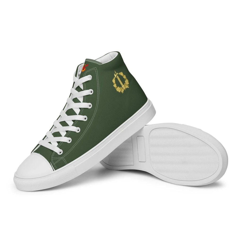 Comprar Zapatillas Cuerpo Jurídico Militar caña alta Mujer Bandera España La Flamenca de Borgoña Patricia Muñoz VOX